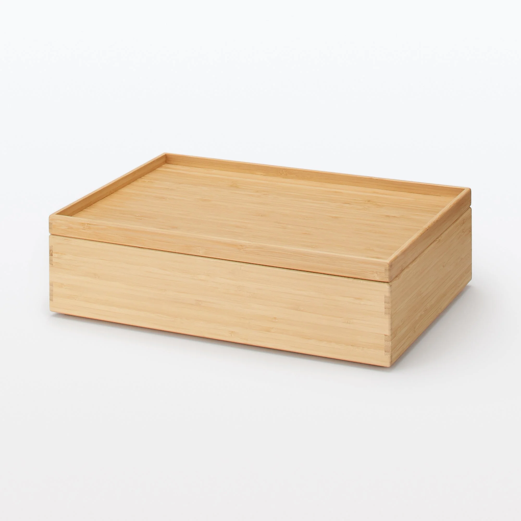 Stackable Bamboo Box - Small W37 x D26 x H8.5 cm - Image 8