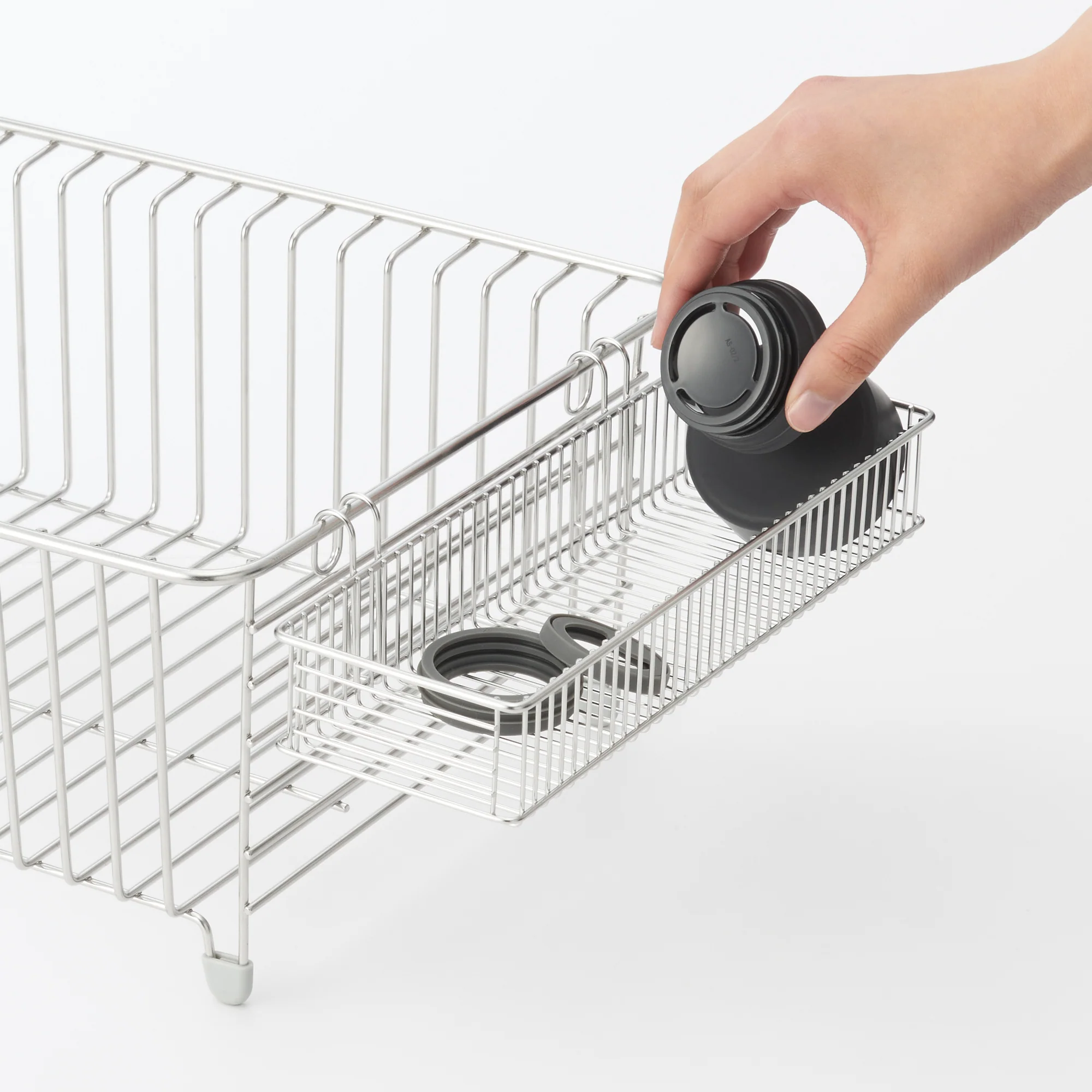 Stainless Steel Wire Tray for Dish Drainer - Image 5