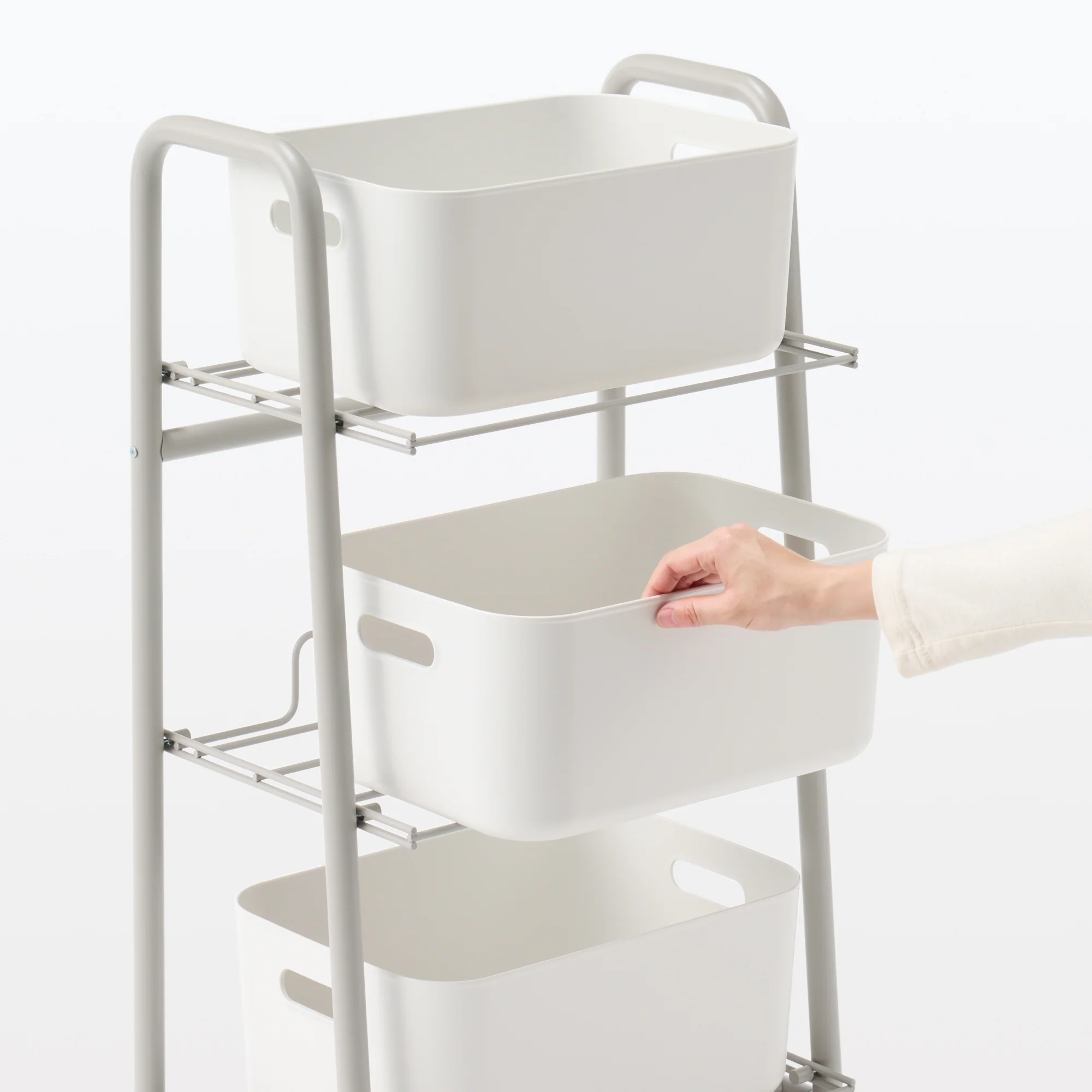 Steel Pipe Storage Rack - Warm Grey - Image 13