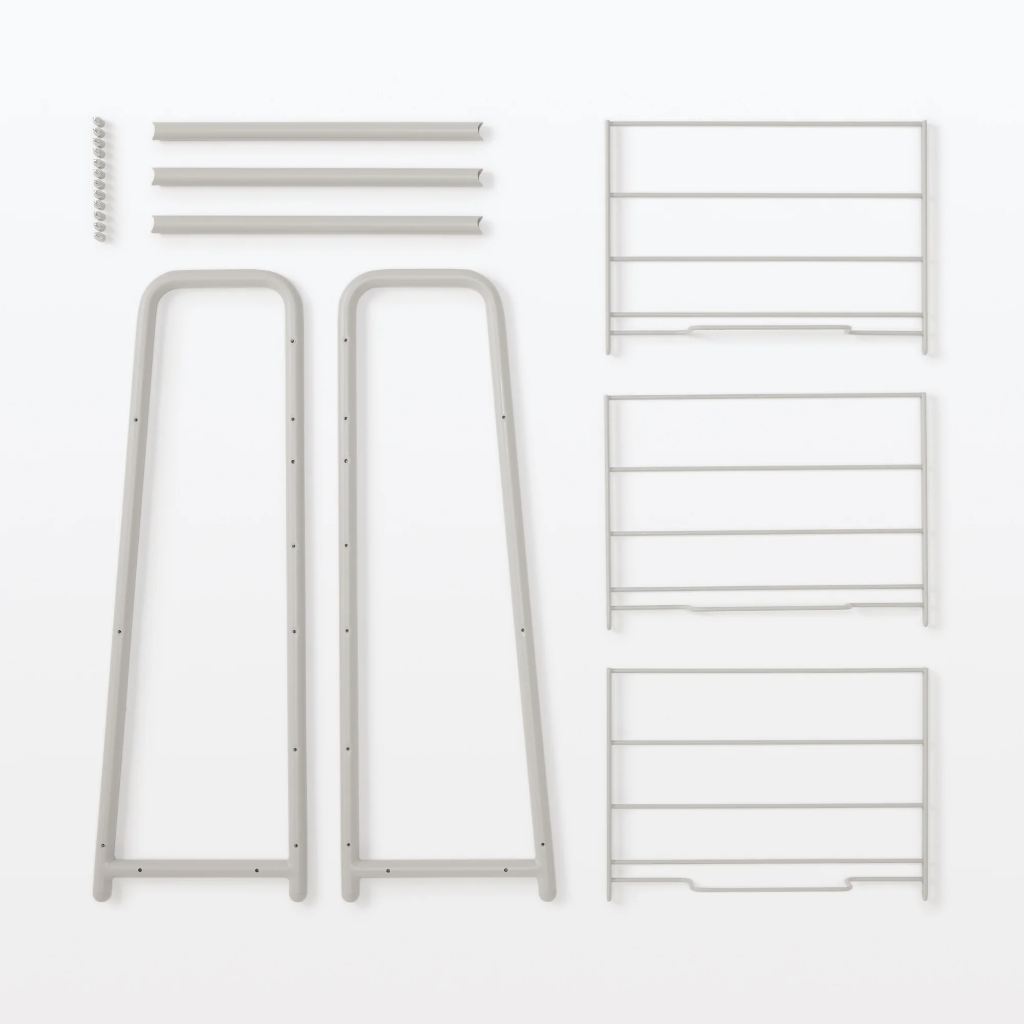 Steel Pipe Storage Rack - Warm Grey - Image 8