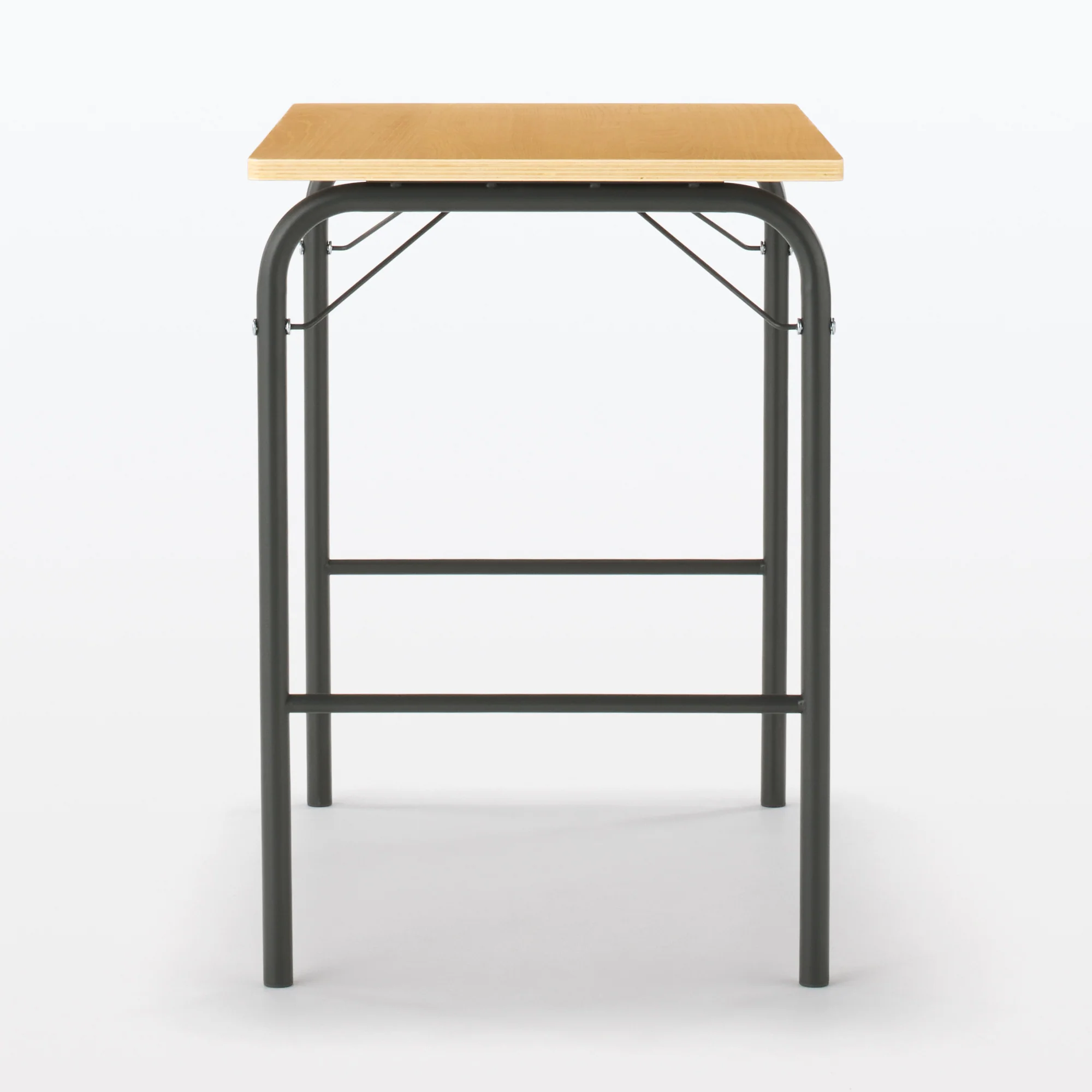 Steel Pipe Table - Dark Grey - Image 2