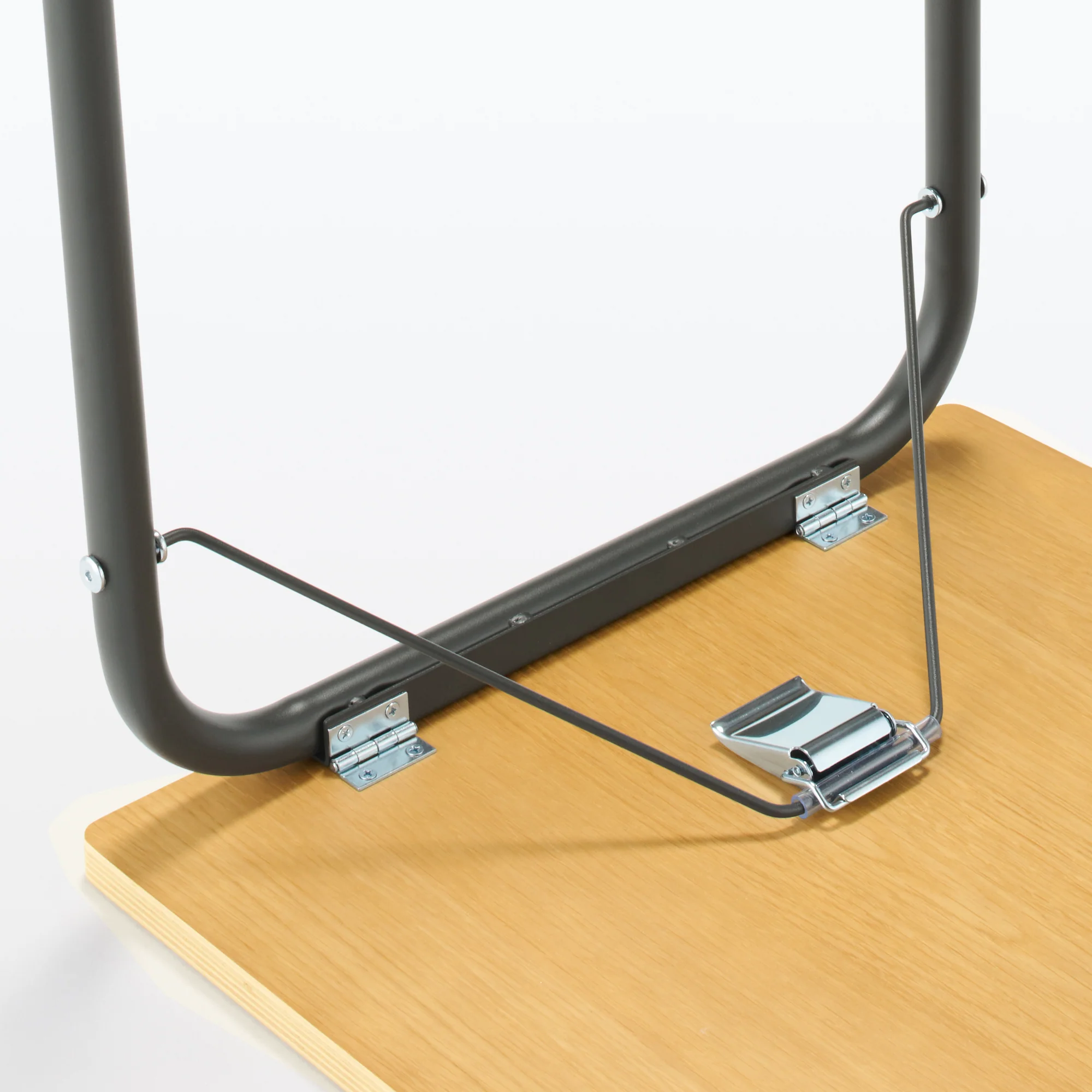 Steel Pipe Table - Dark Grey - Image 5