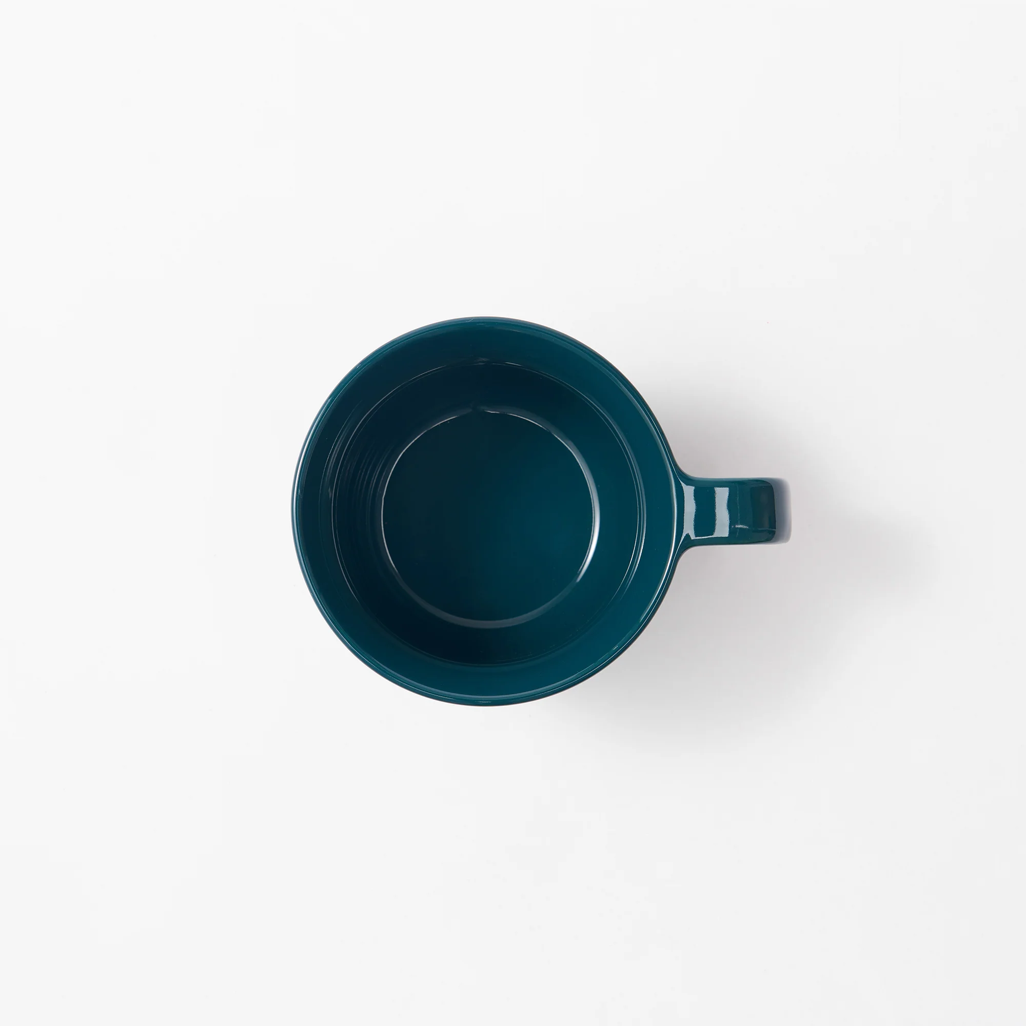 Stoneware Mug Cup (330 ml) - Dark Blue - Image 3