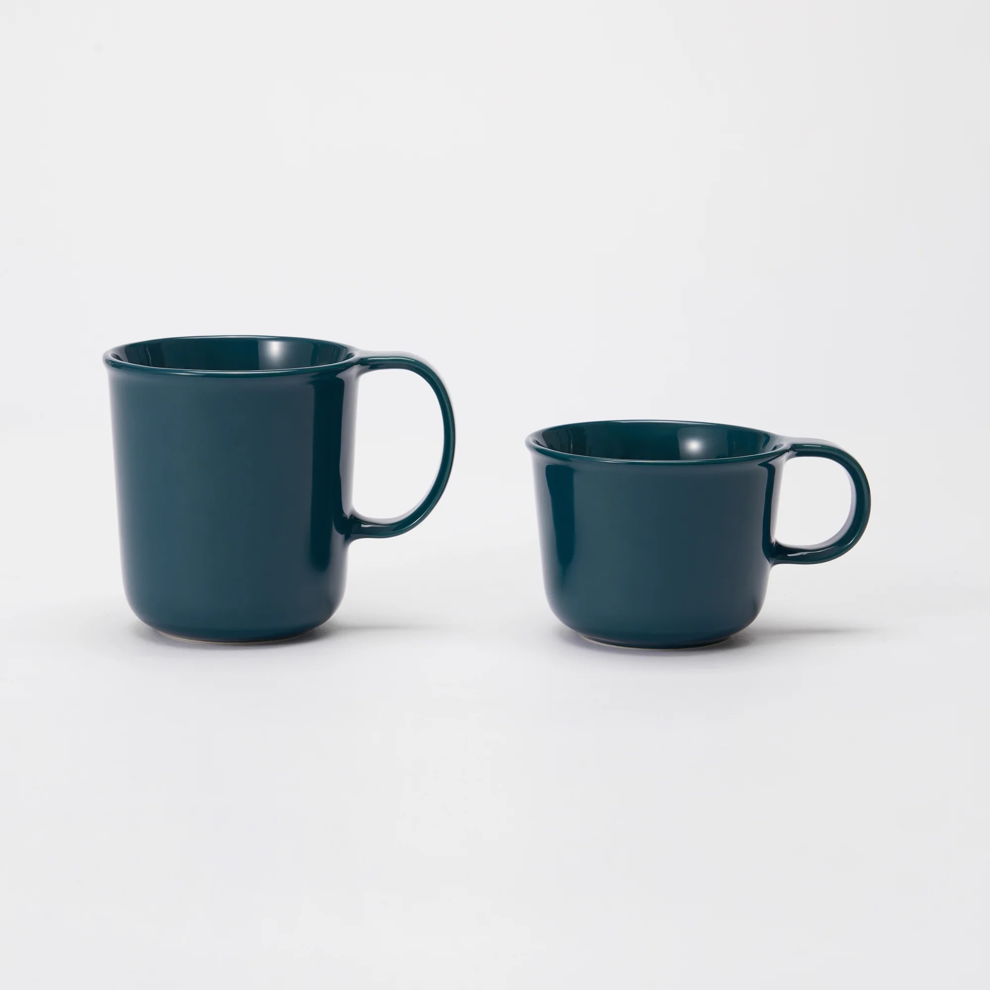 Stoneware Mug Cup (330 ml) - Dark Blue - Image 7