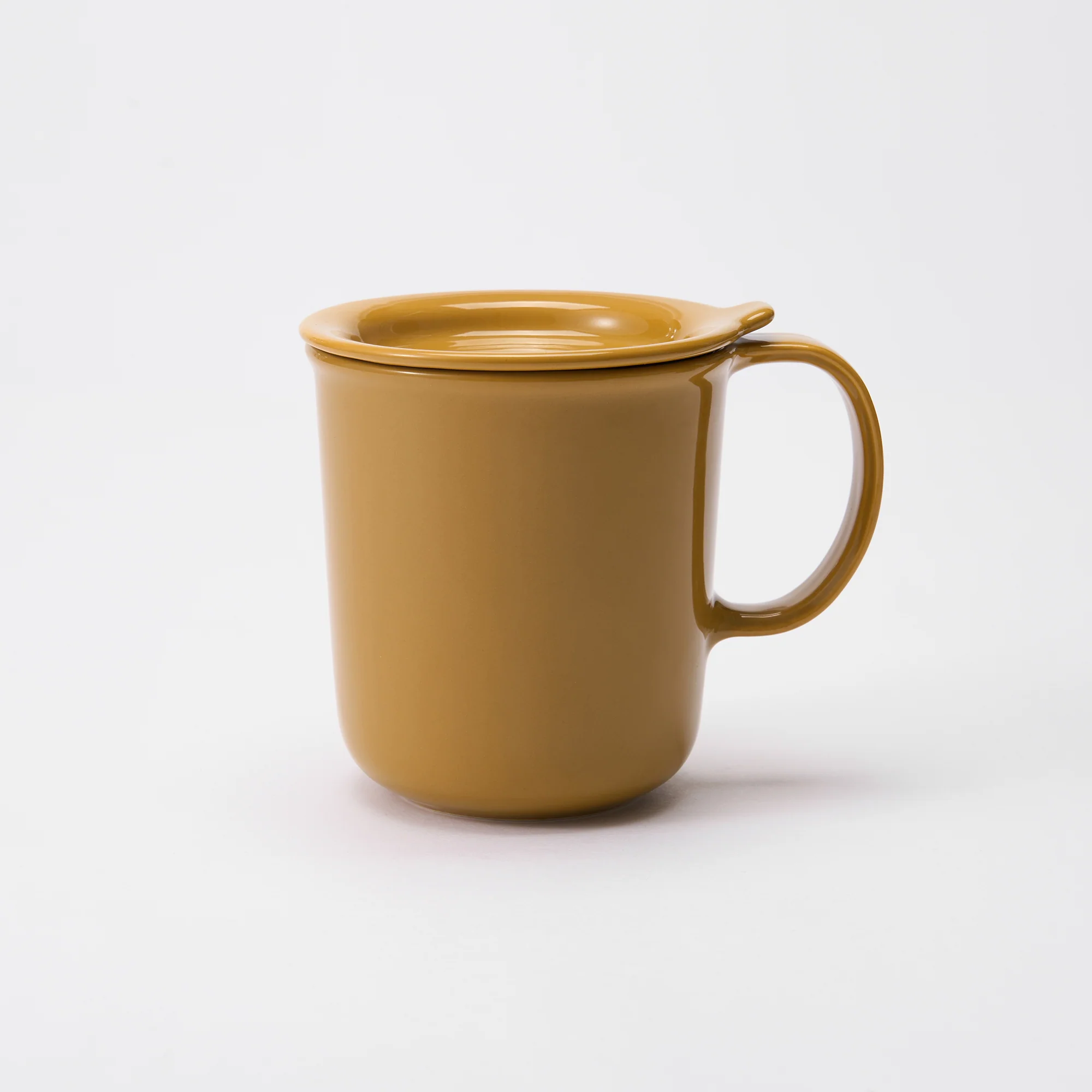 Stoneware Mug Cup (490 ml) - Mustard Yellow - Image 8