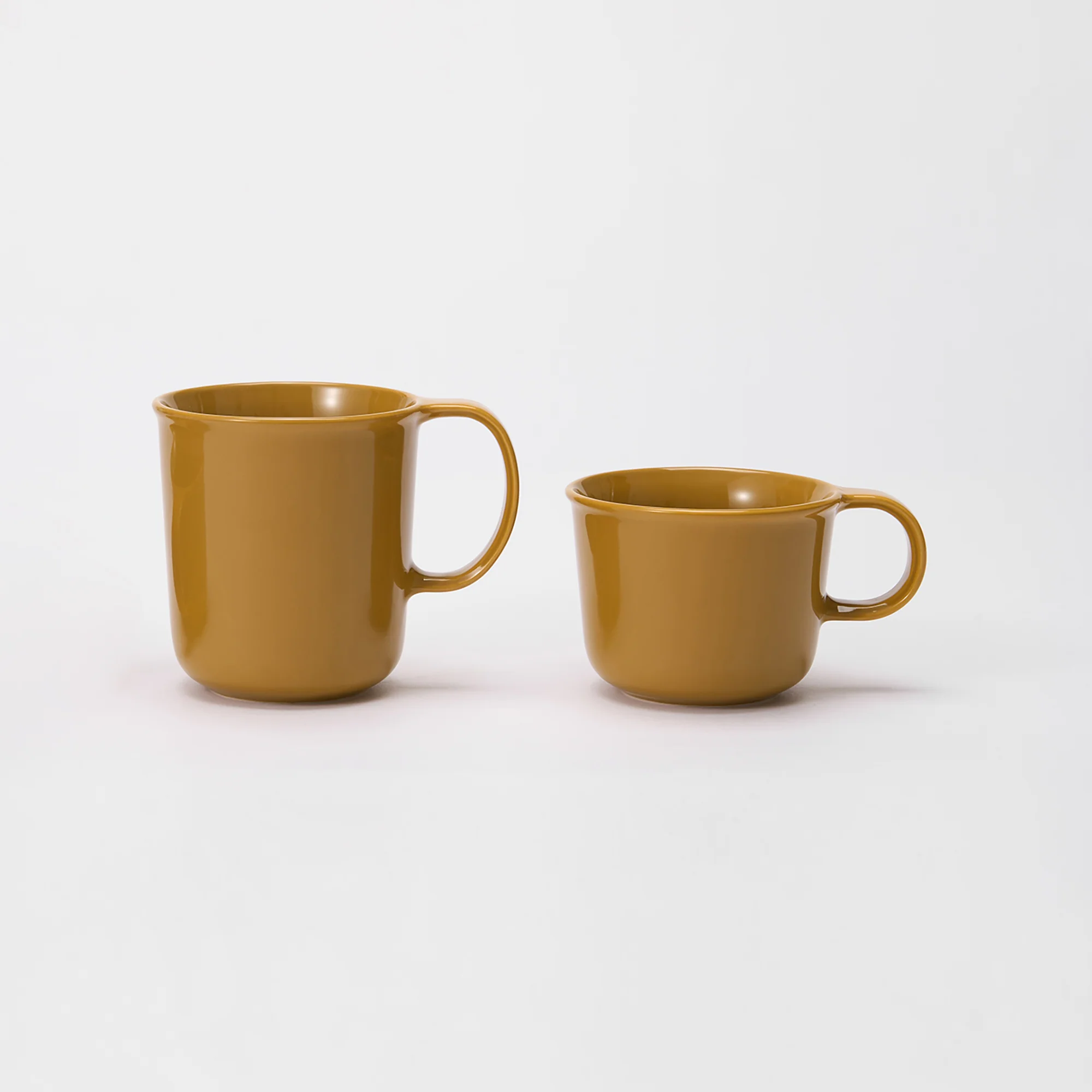 Stoneware Mug Cup (490 ml) - Mustard Yellow - Image 9