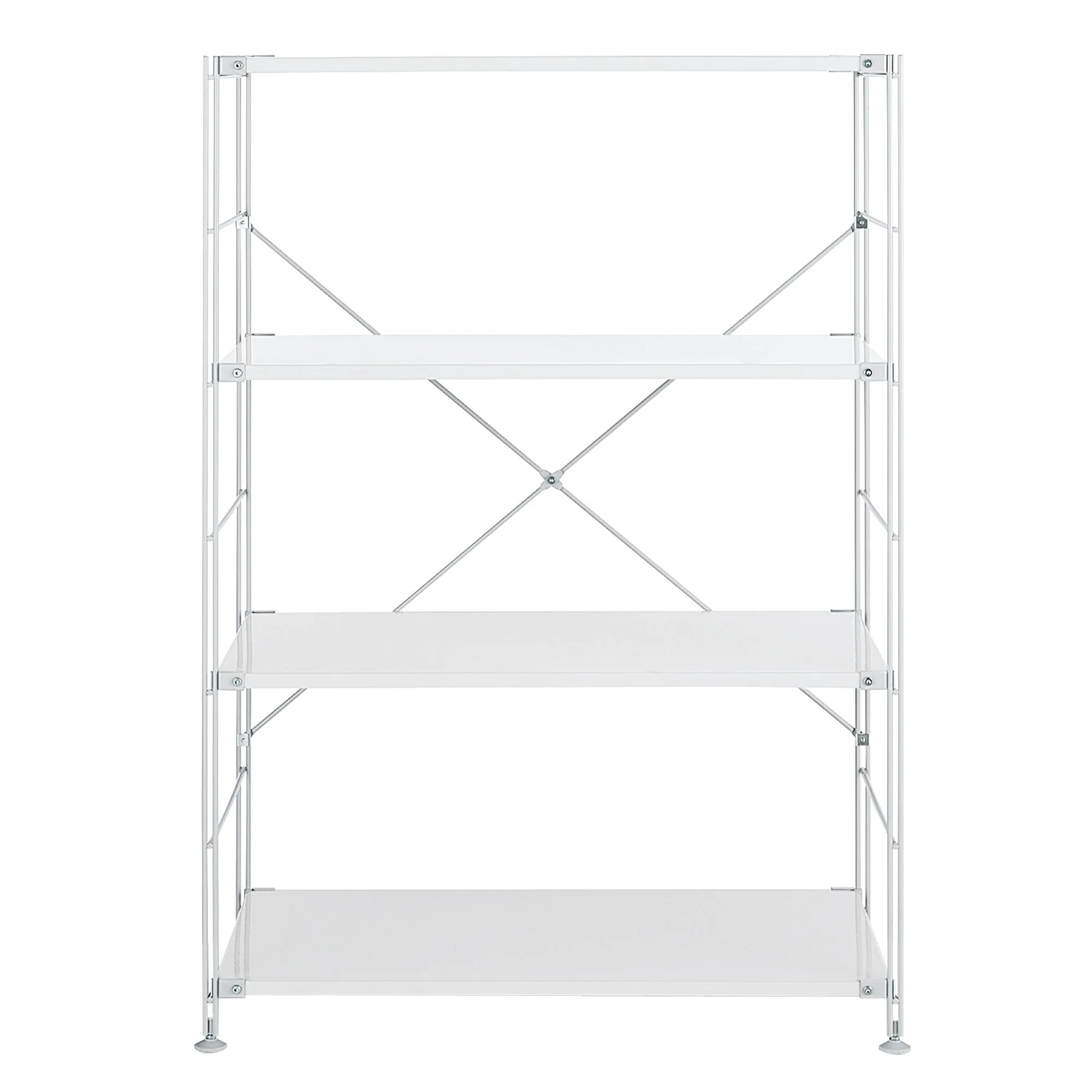 SUS Shelving Unit - Light Grey - Wide - Medium