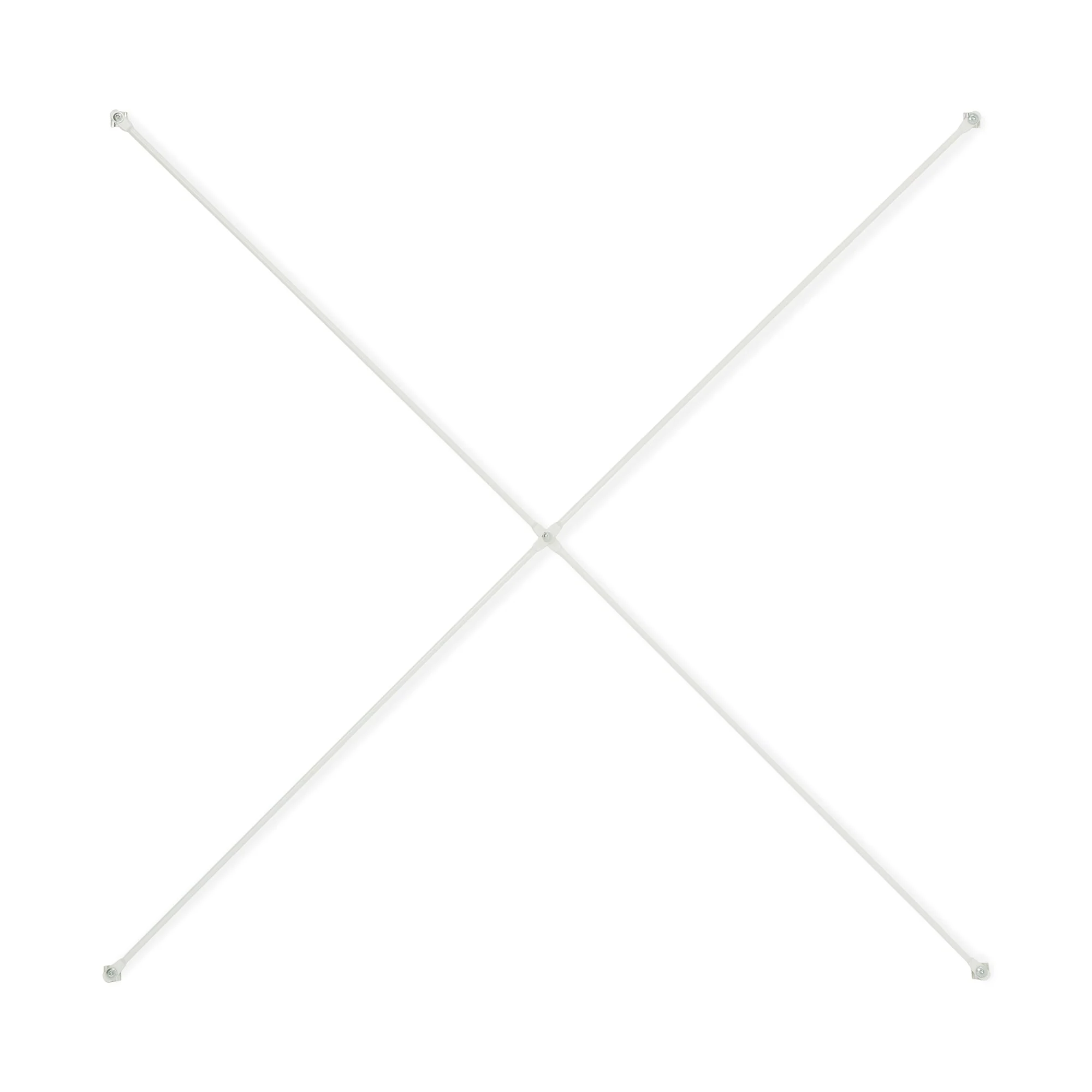 SUS Shelving Unit Cross Bar - White Grey - Extra Wide