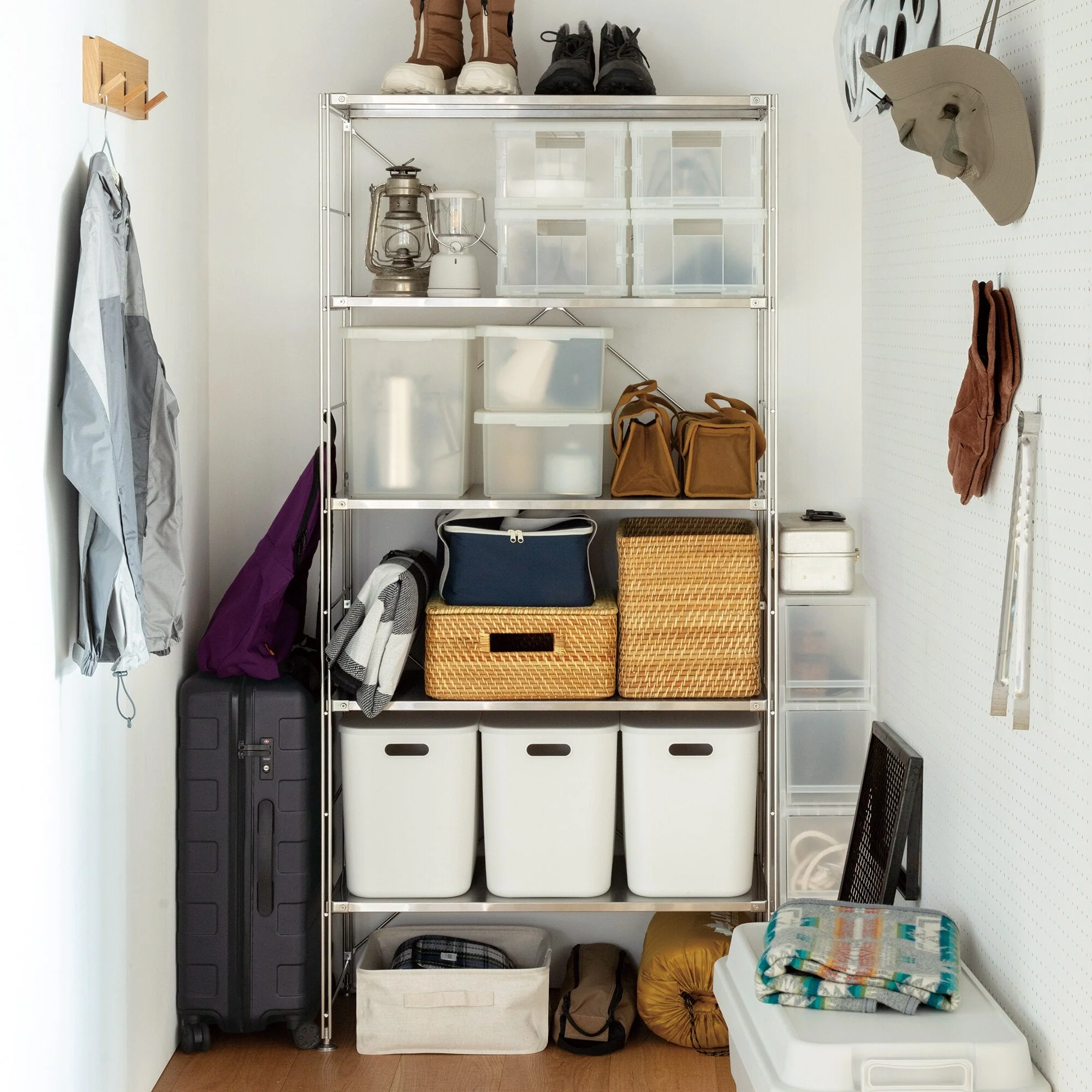 SUS Shelving Unit - Stainless Steel - Wide - Large - Image 2