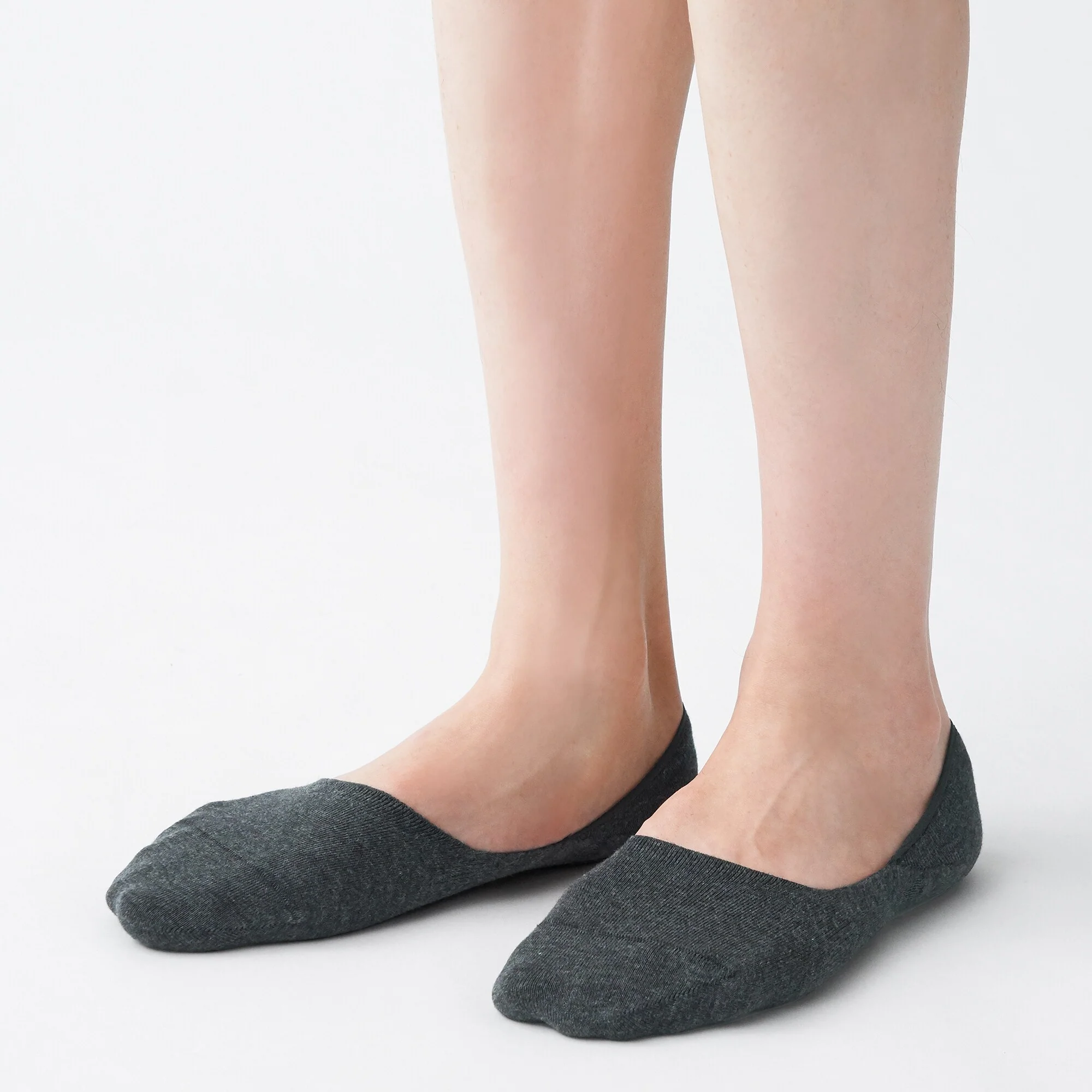 Thin No Show Socks with Heel Grips 25-30cm - Image 7