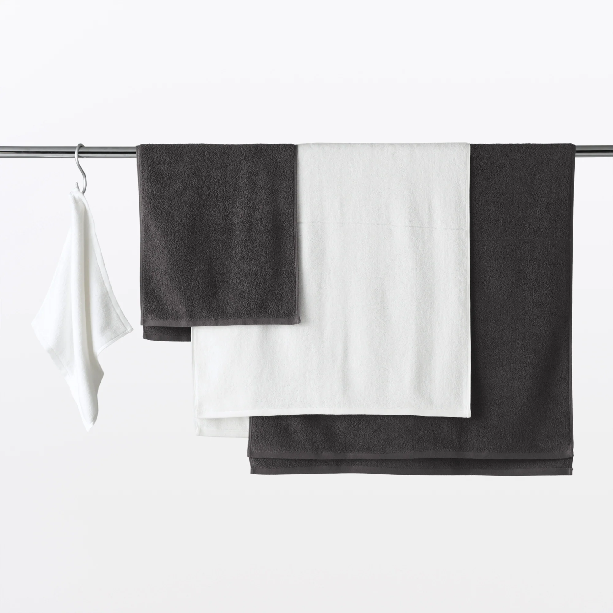 Twin Pile Hand Towel with Loop - Image 35