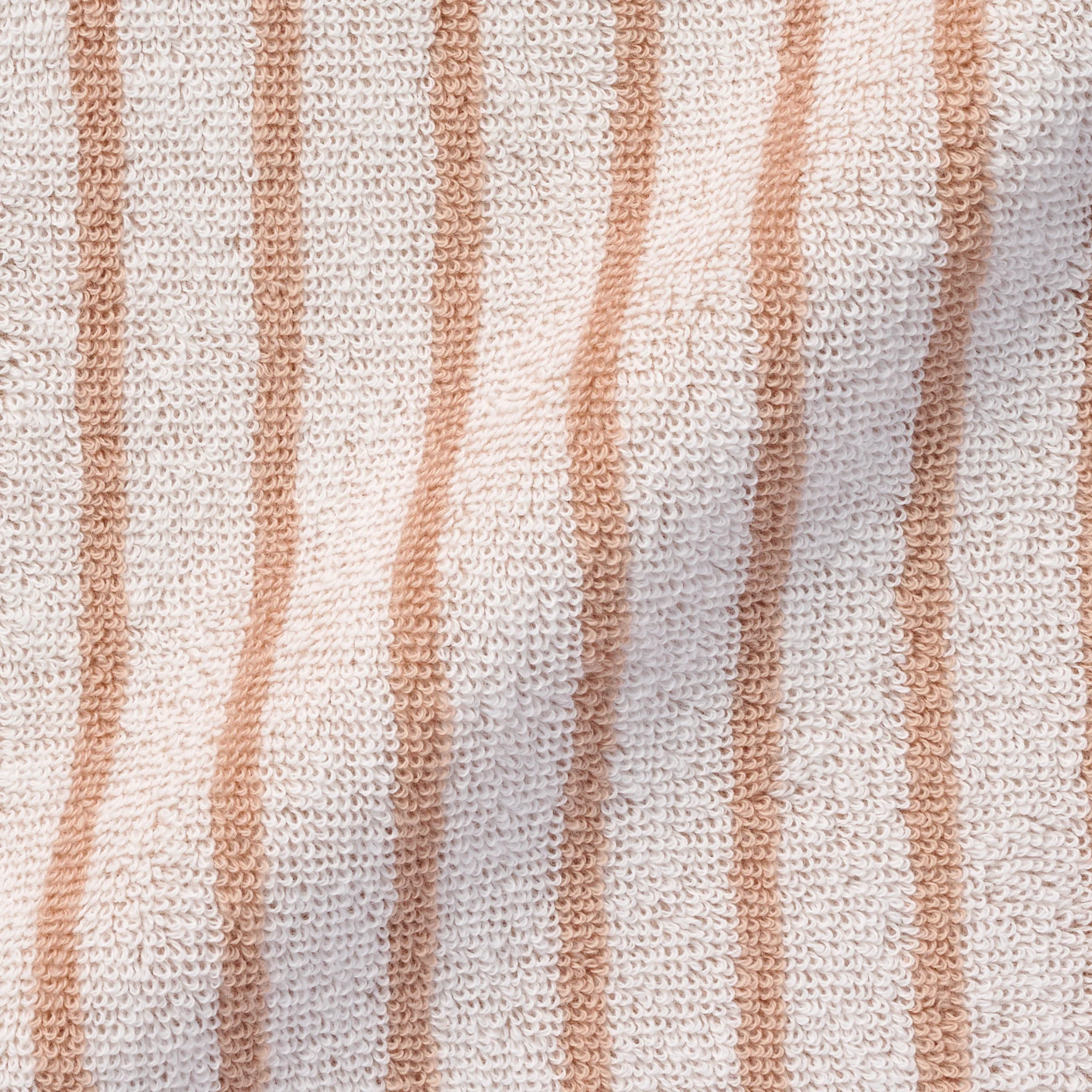 Twin Pile Reversible Stripe Hand Towel - Image 9
