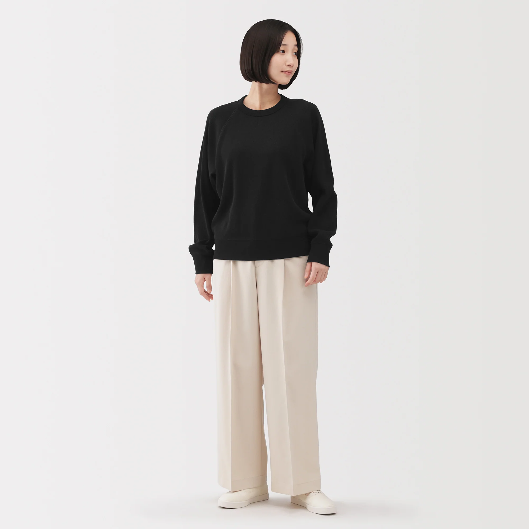 Waffle Crew Neck T-Shirt - Image 11
