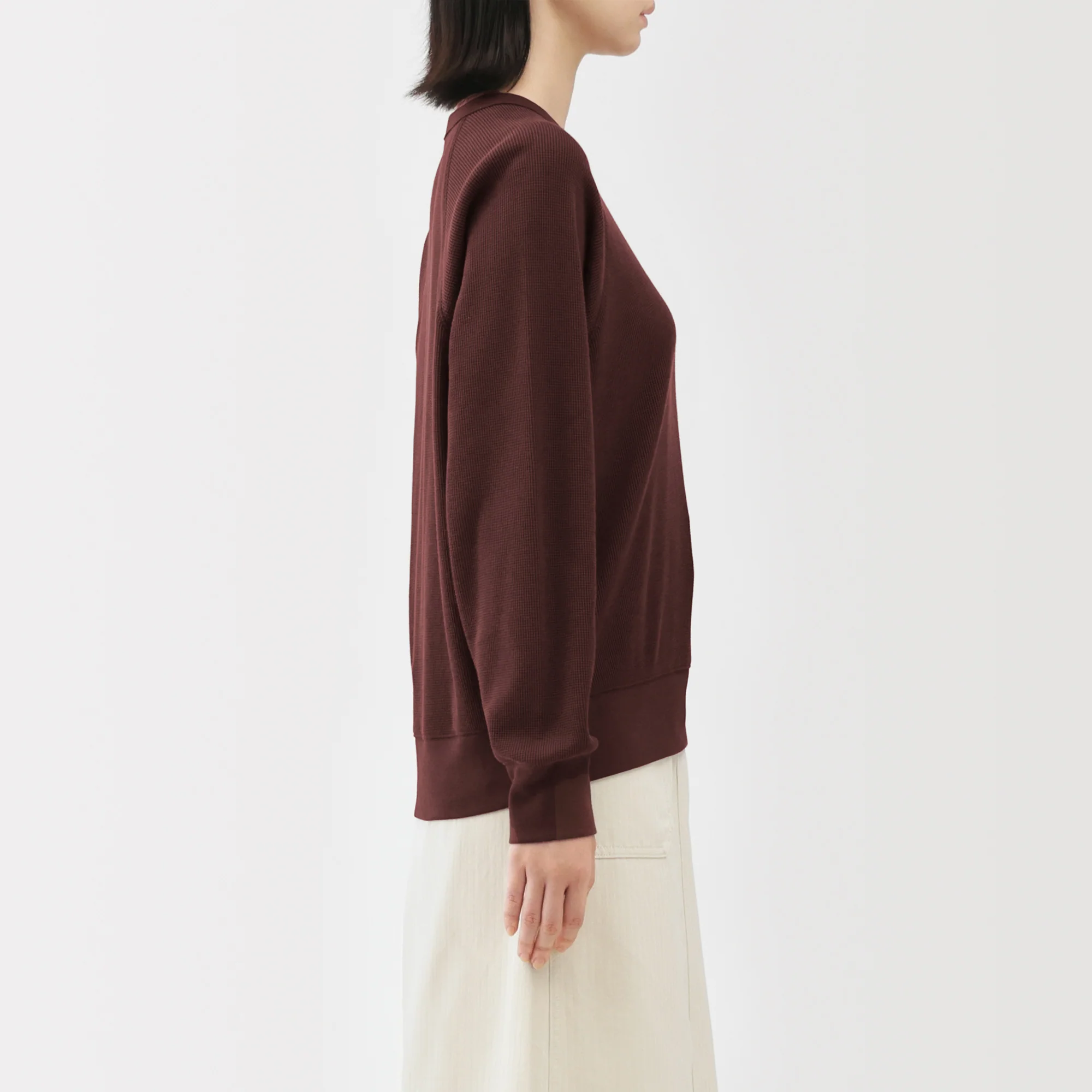 Waffle Crew Neck T-Shirt - Image 40