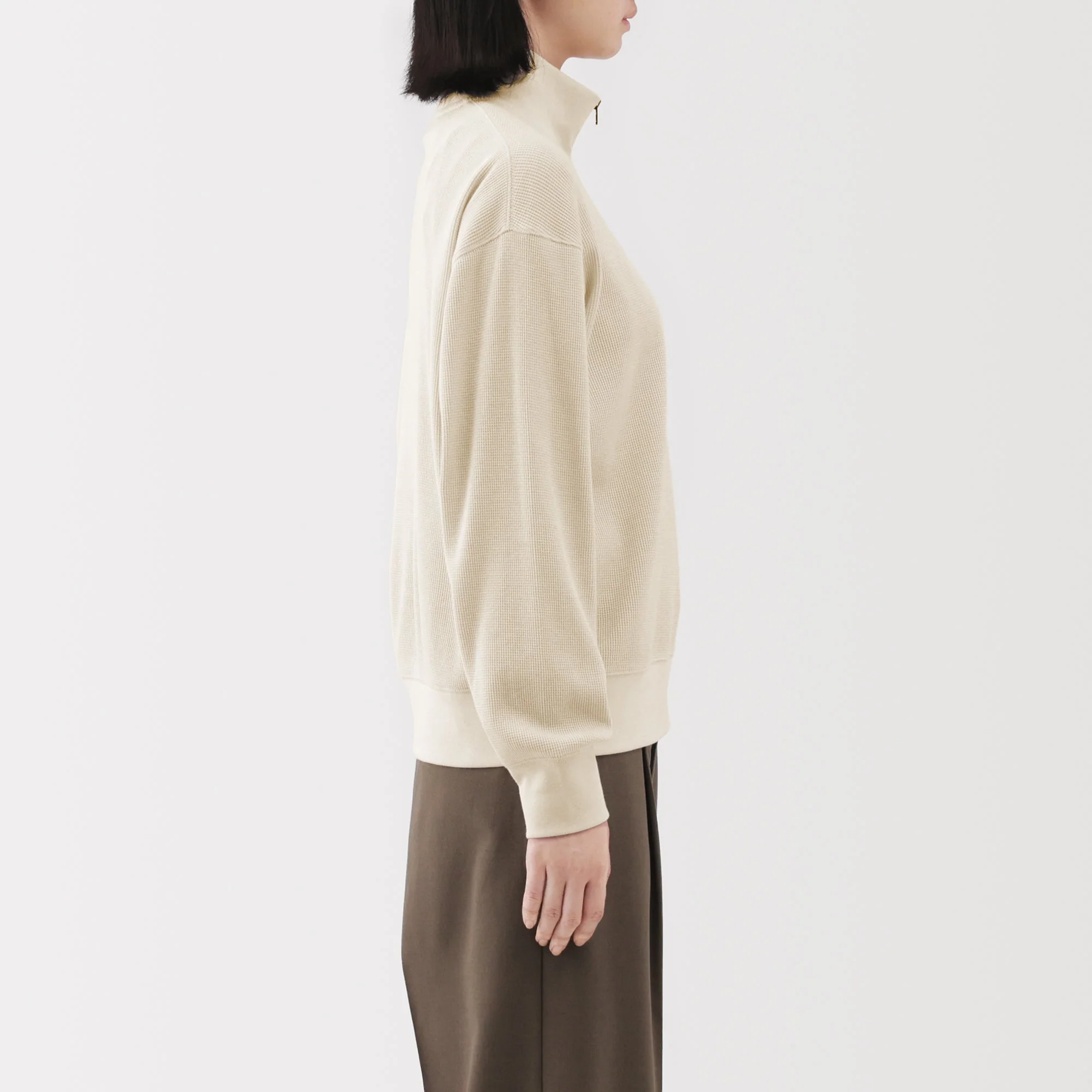 Waffle Half-Zip Pullover - Image 12
