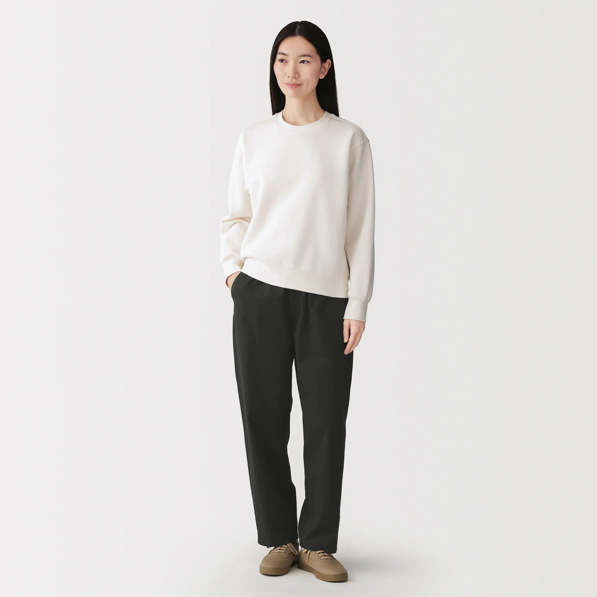 Washed Cotton Easy Pants - Image 12