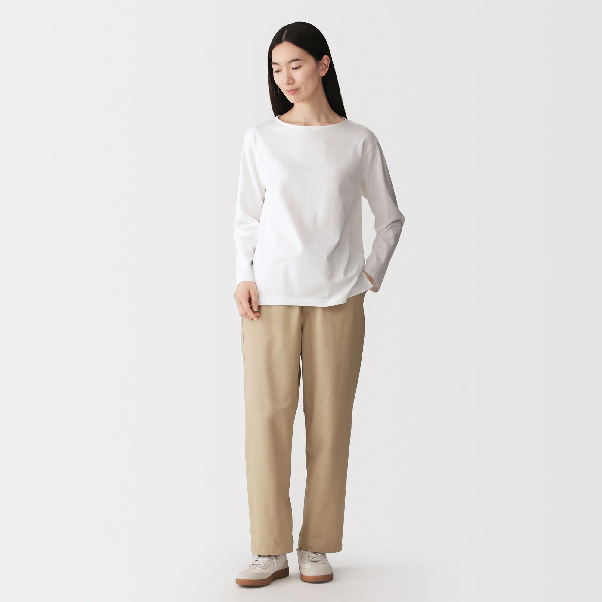 Washed Cotton Easy Pants - Image 30