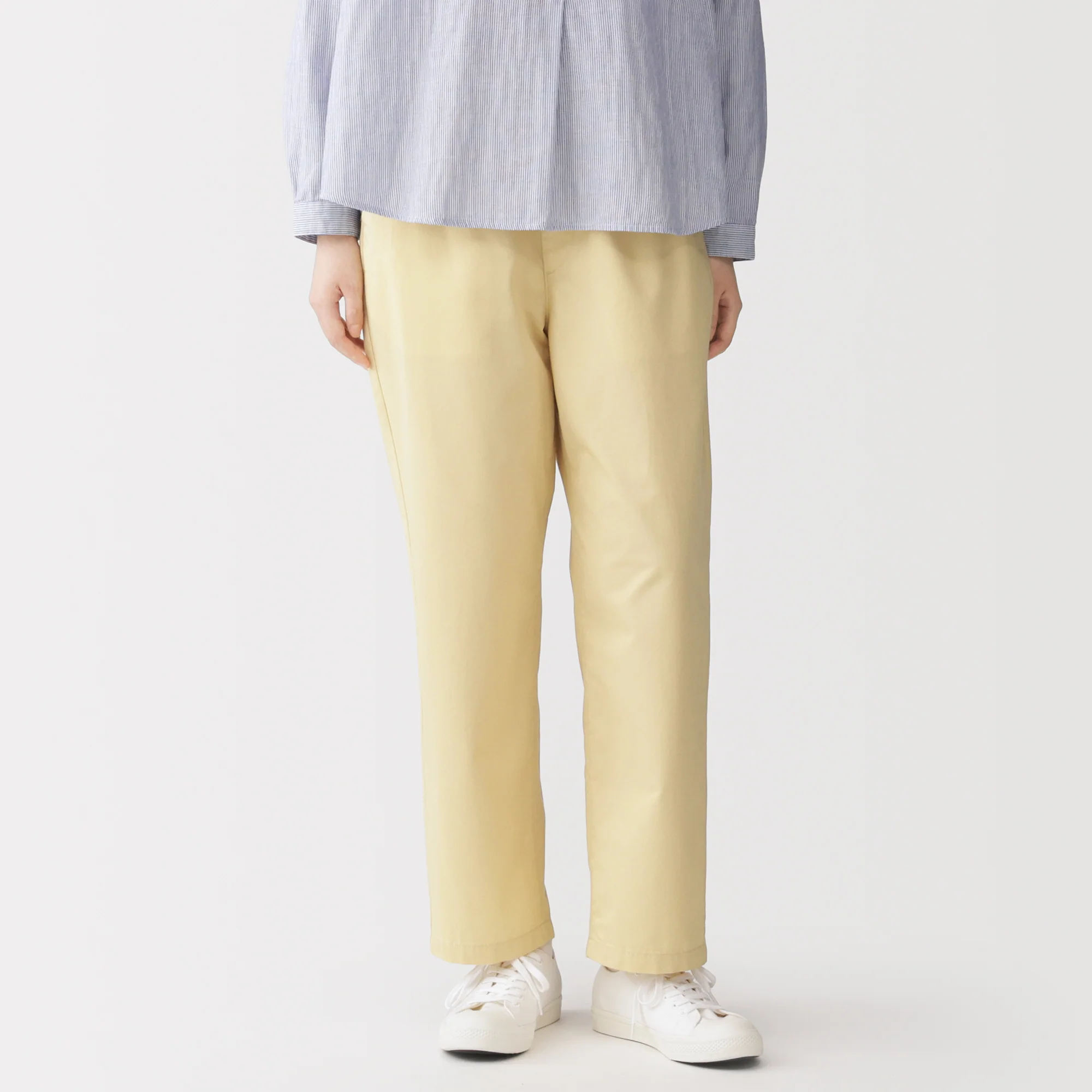 Washed Cotton Easy Pants - Image 40