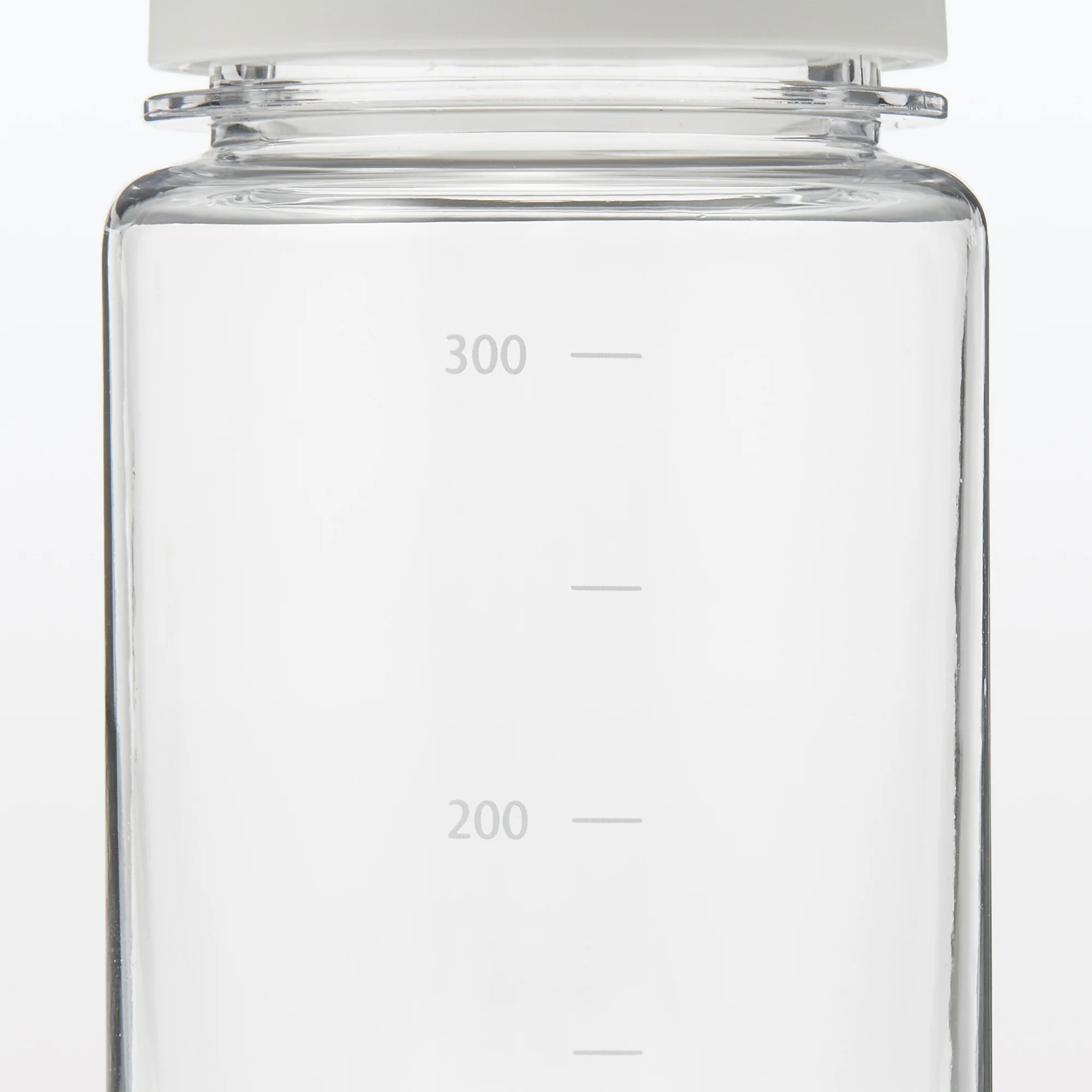 Water Bottle with Measurements 350ml - White - Image 3