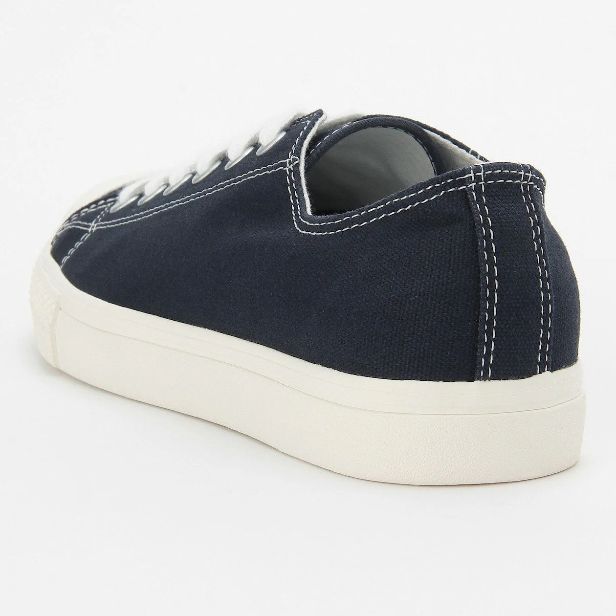 Water Repellent Cushioned Sneakers with Laces Navy - Image 7