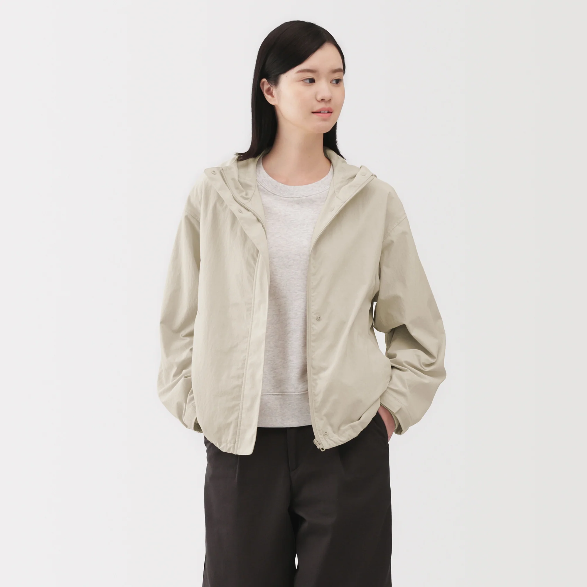 Water Repellent Pocketable Jacket - Image 3