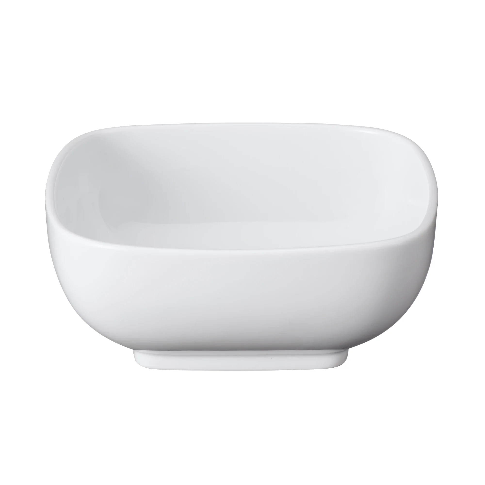 White Porcelain Square Bowl
