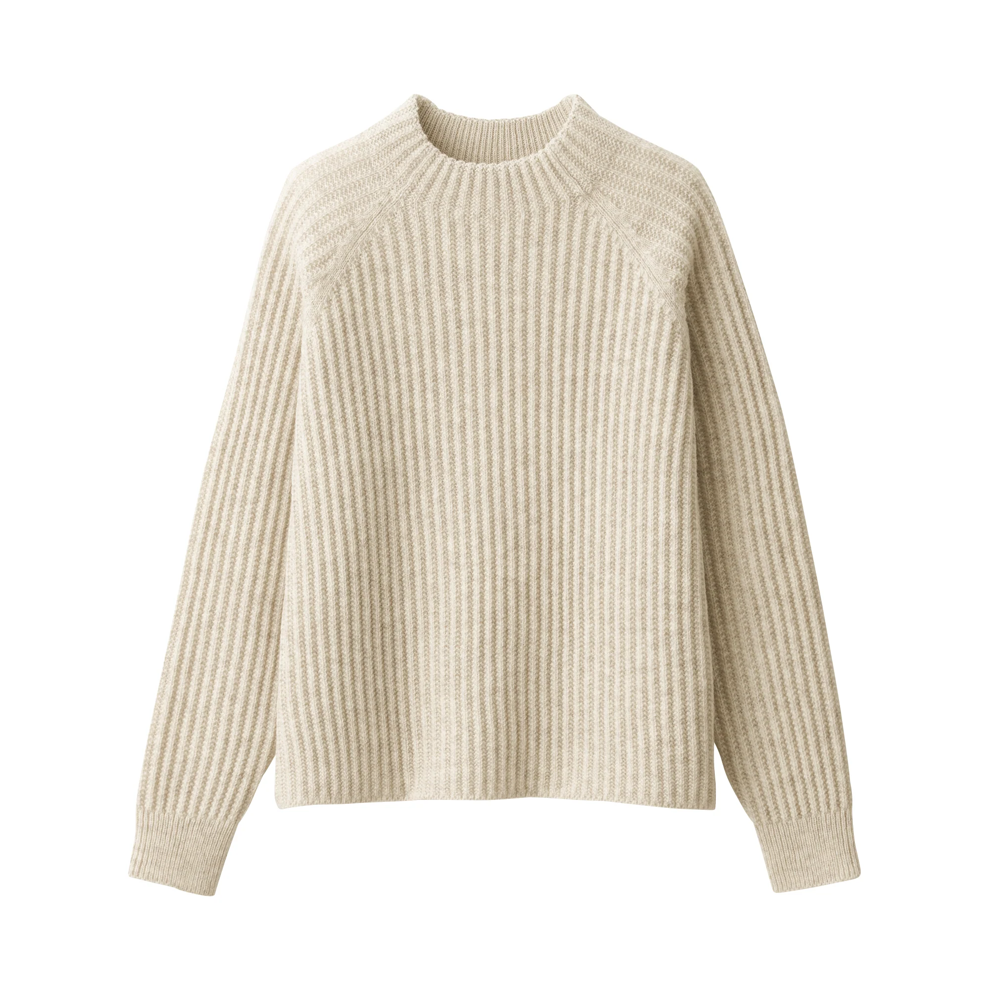 Women's Andes Wool Mock Neck Sweater - Image 9