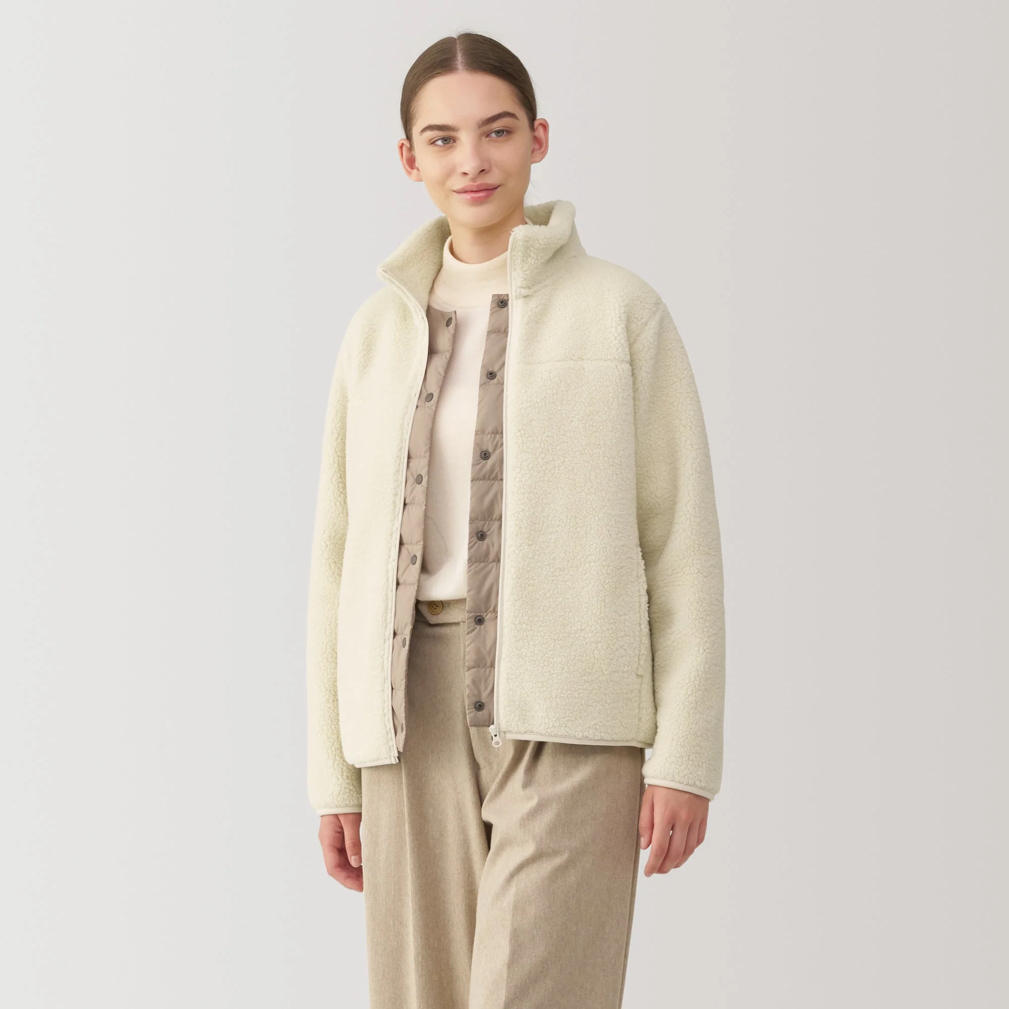 Women's Boa Fleece Jacket - Image 3