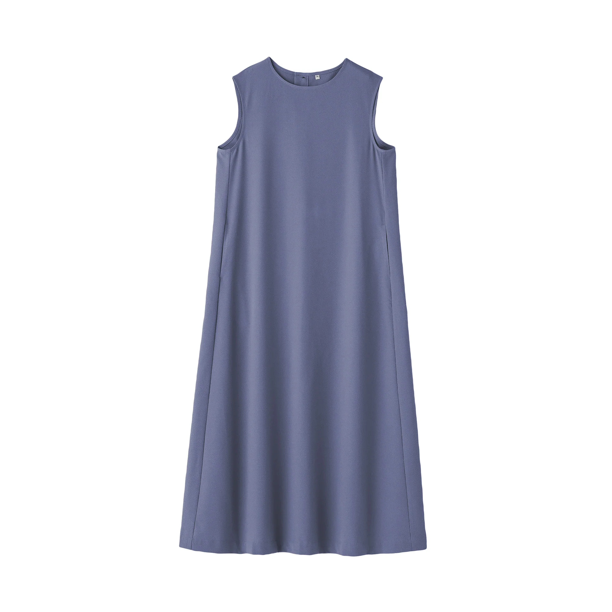 Women's Breathable Seersucker Sleeveless Dress - Image 2