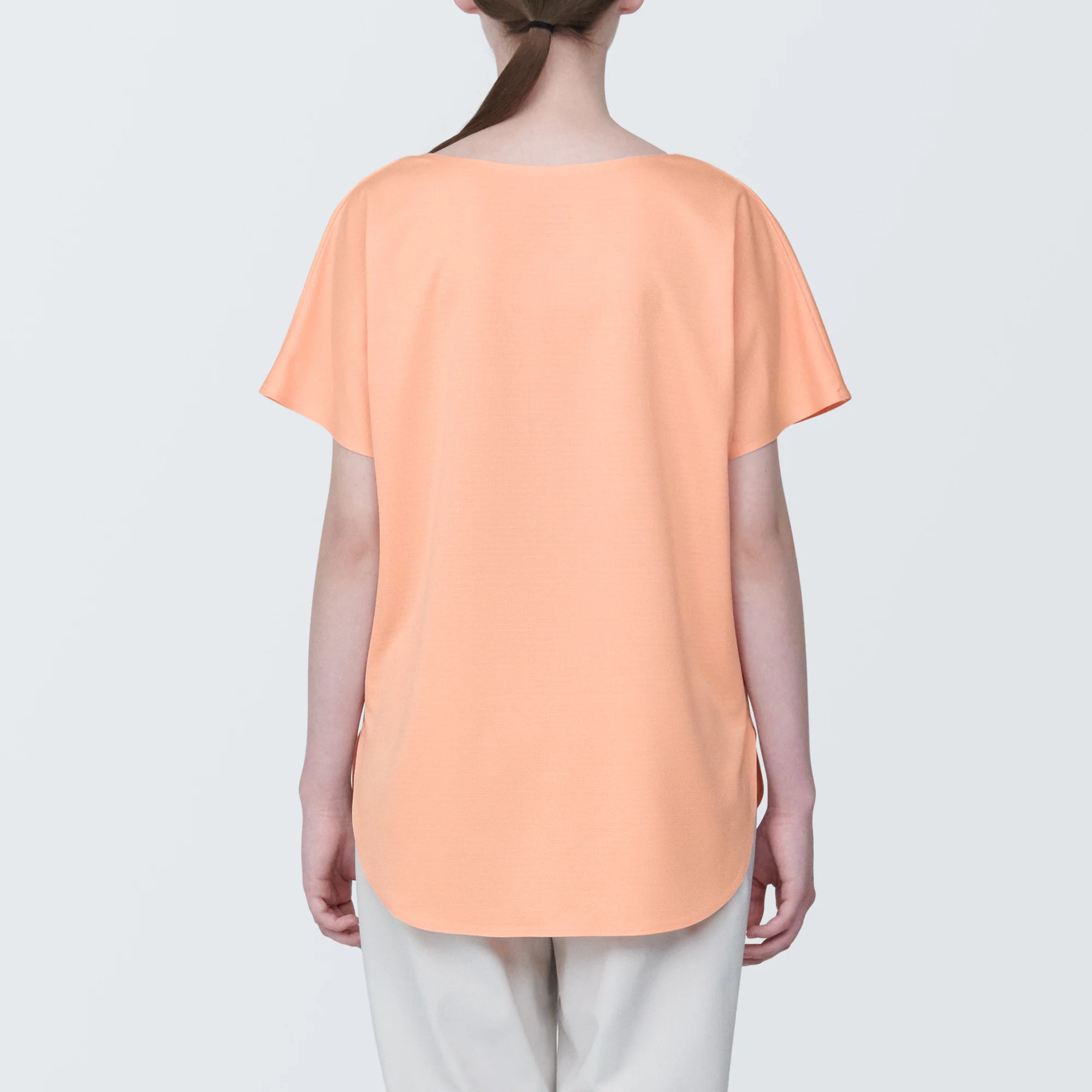 Women's Cool Touch Boat Neck Short Sleeve T-Shirt - Image 24