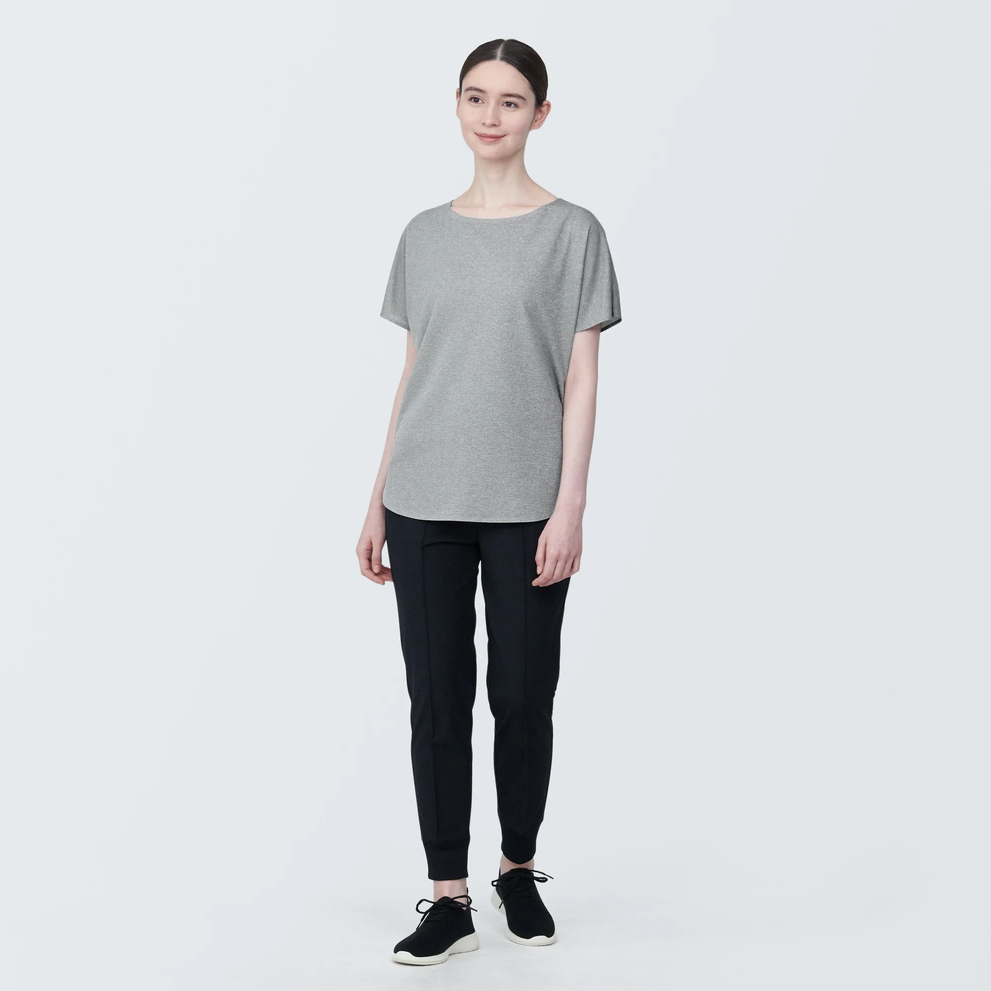 Women's Cool Touch Boat Neck Short Sleeve T-Shirt - Image 40