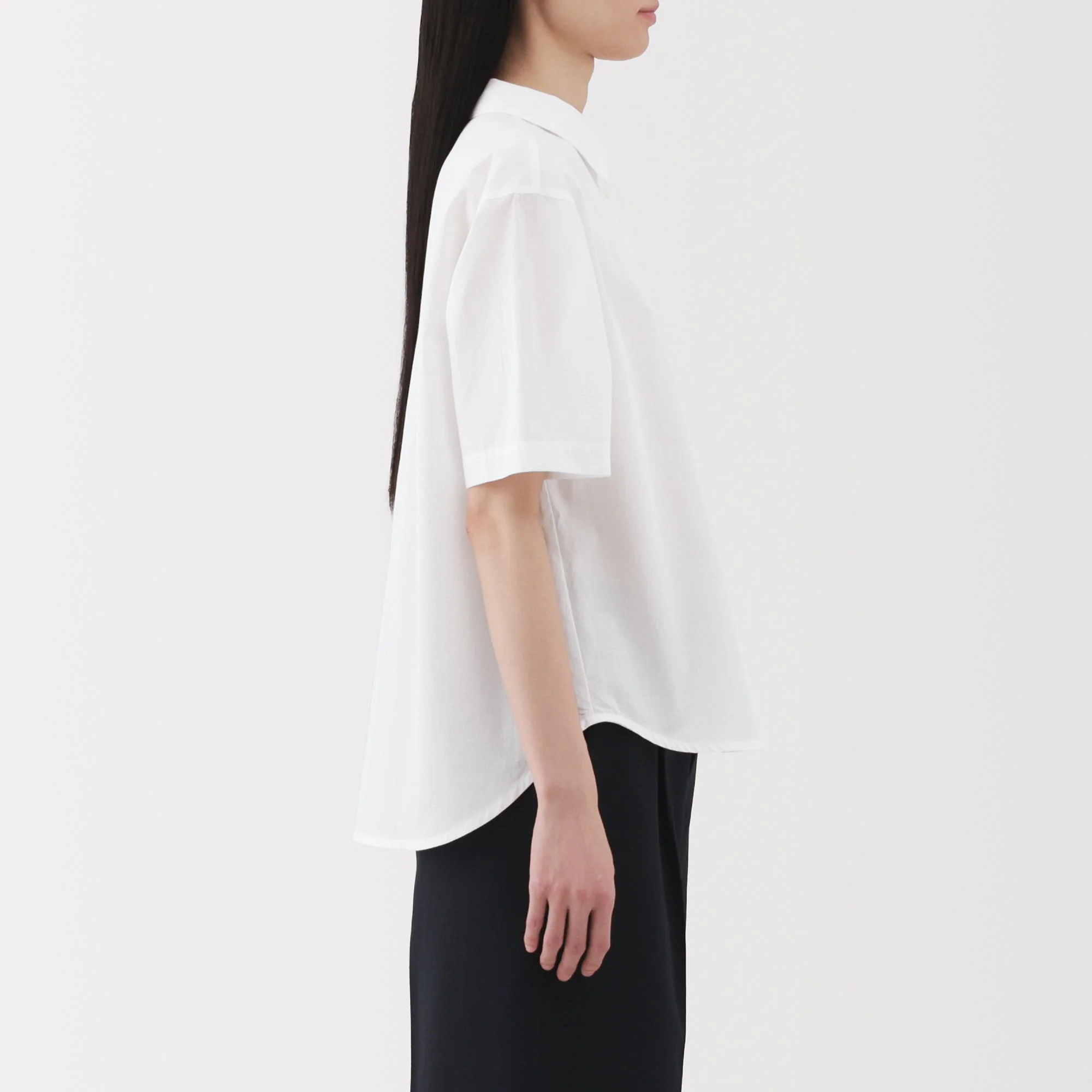 Women's Cool Touch Regular Collar Short Sleeve Shirt - Image 5