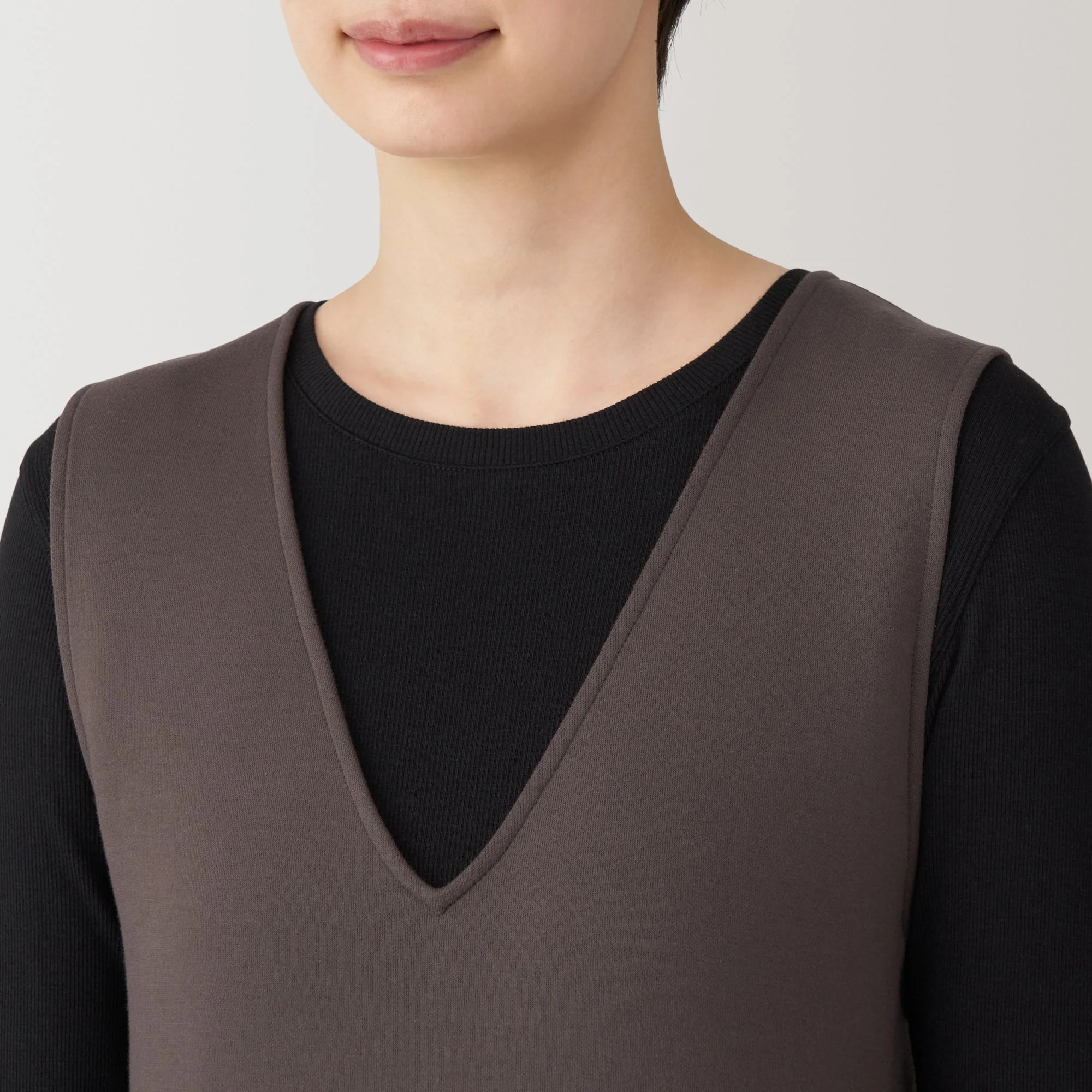 Women's Double Knitted Sweatshirt Jumper Skirt - Image 23