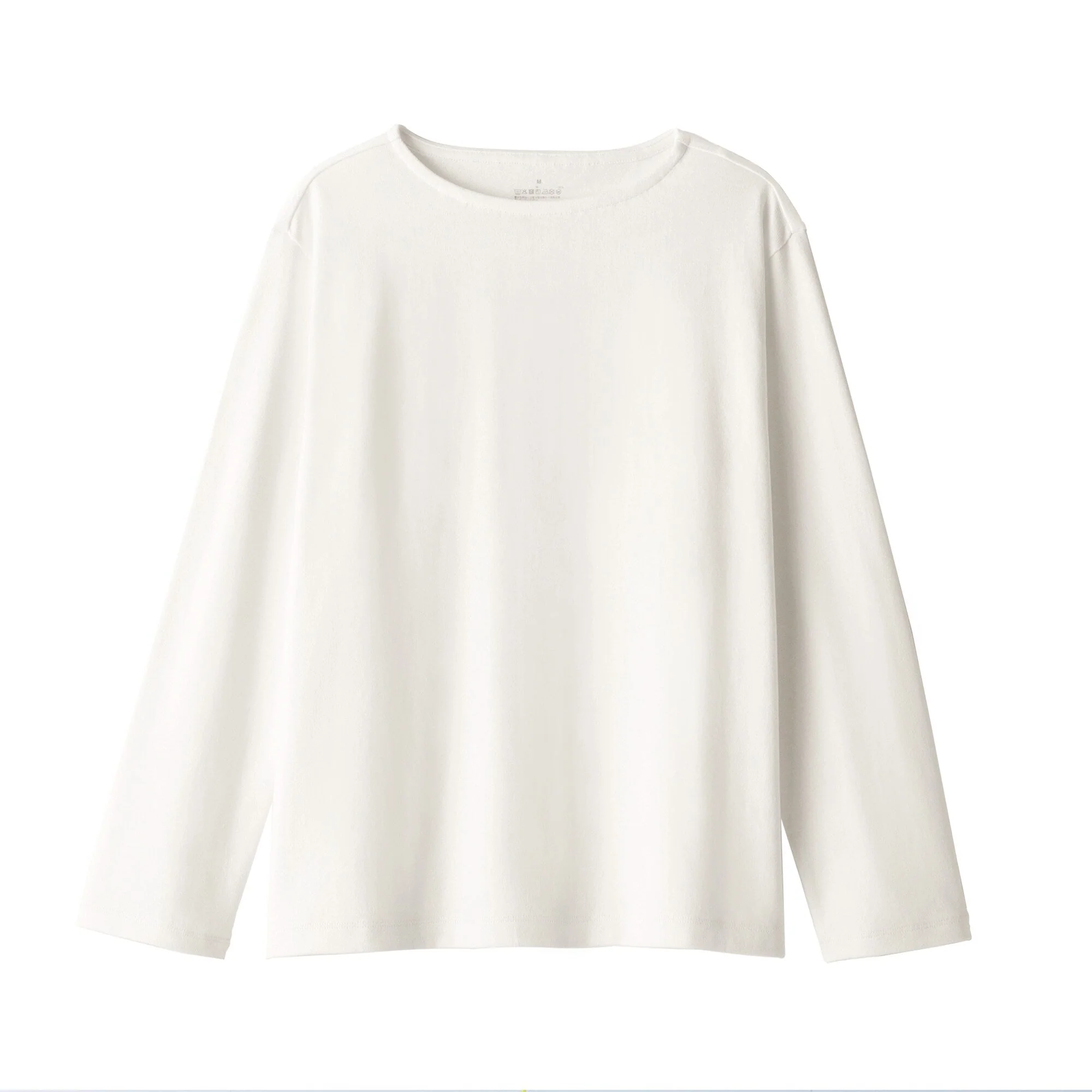 Women's Heavy Weight Boat Neck Long Sleeve T-Shirt - Image 2