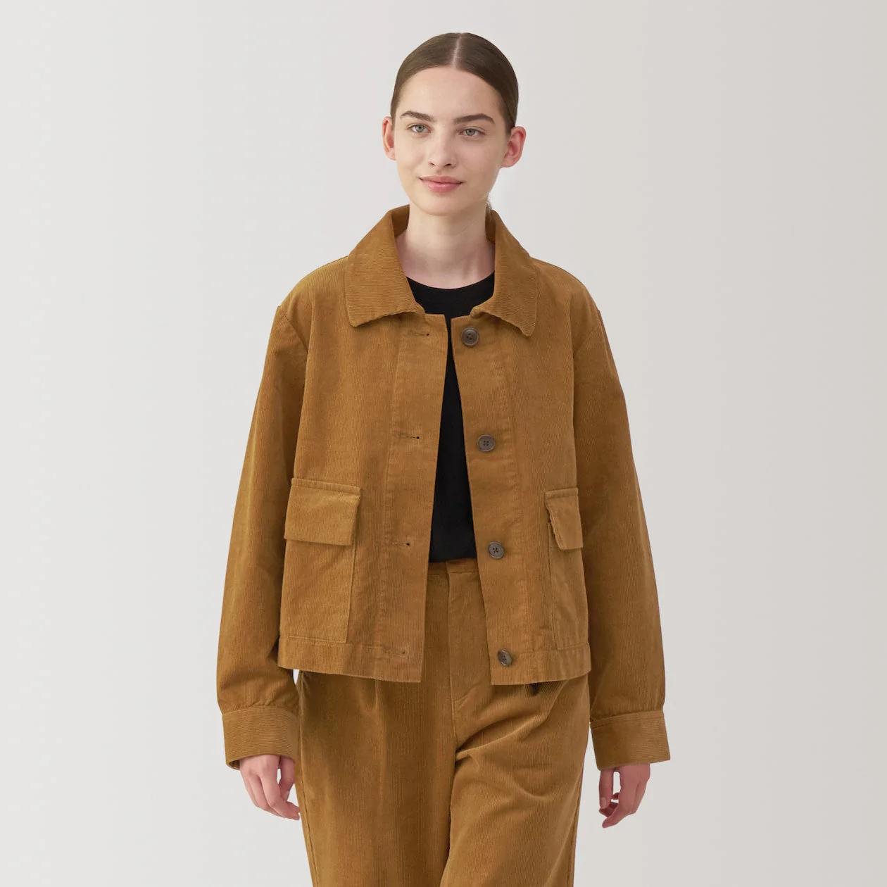 Women's Kapok Blend Corduroy Jacket - Image 12