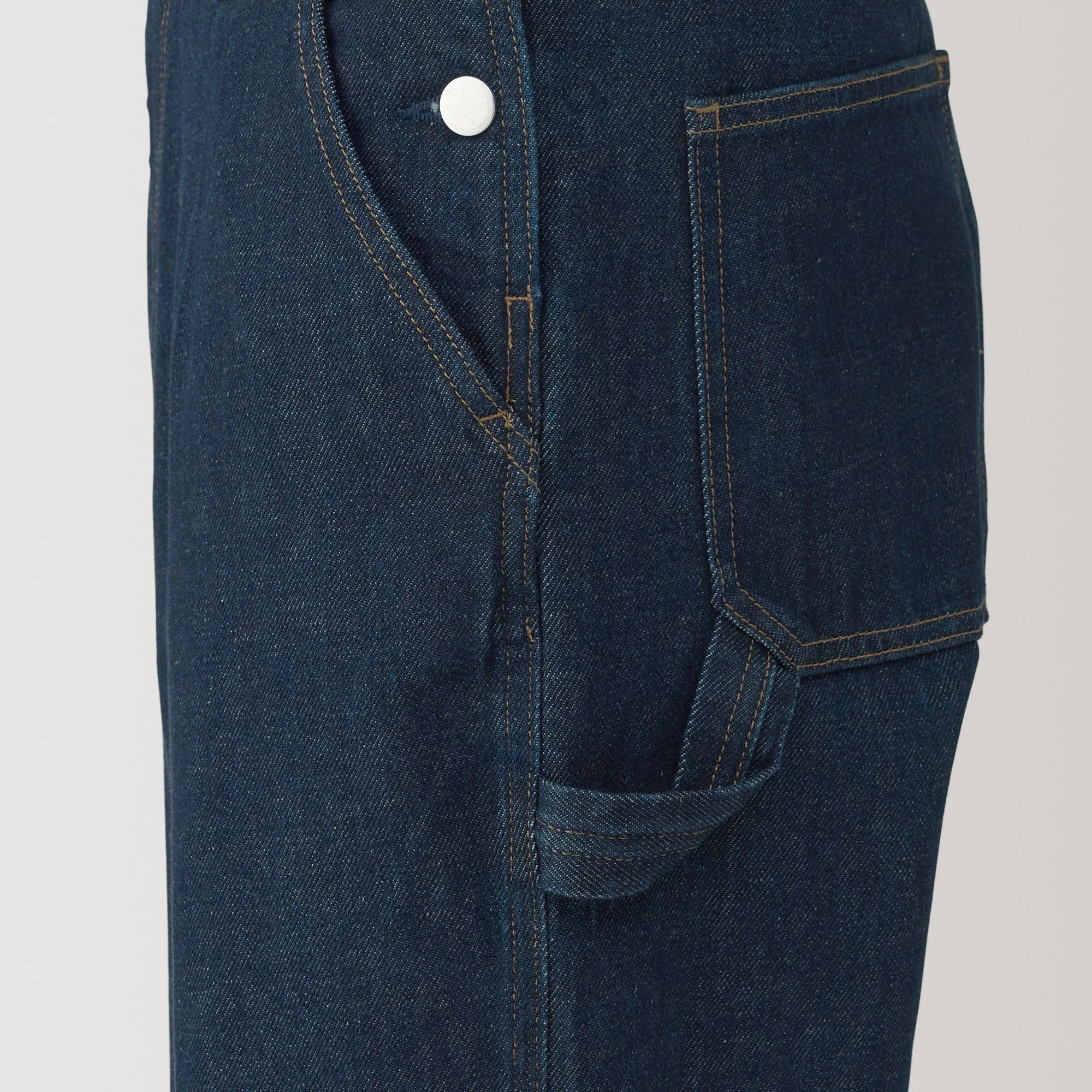 Women's Kapok Blend Denim Overalls - Image 22