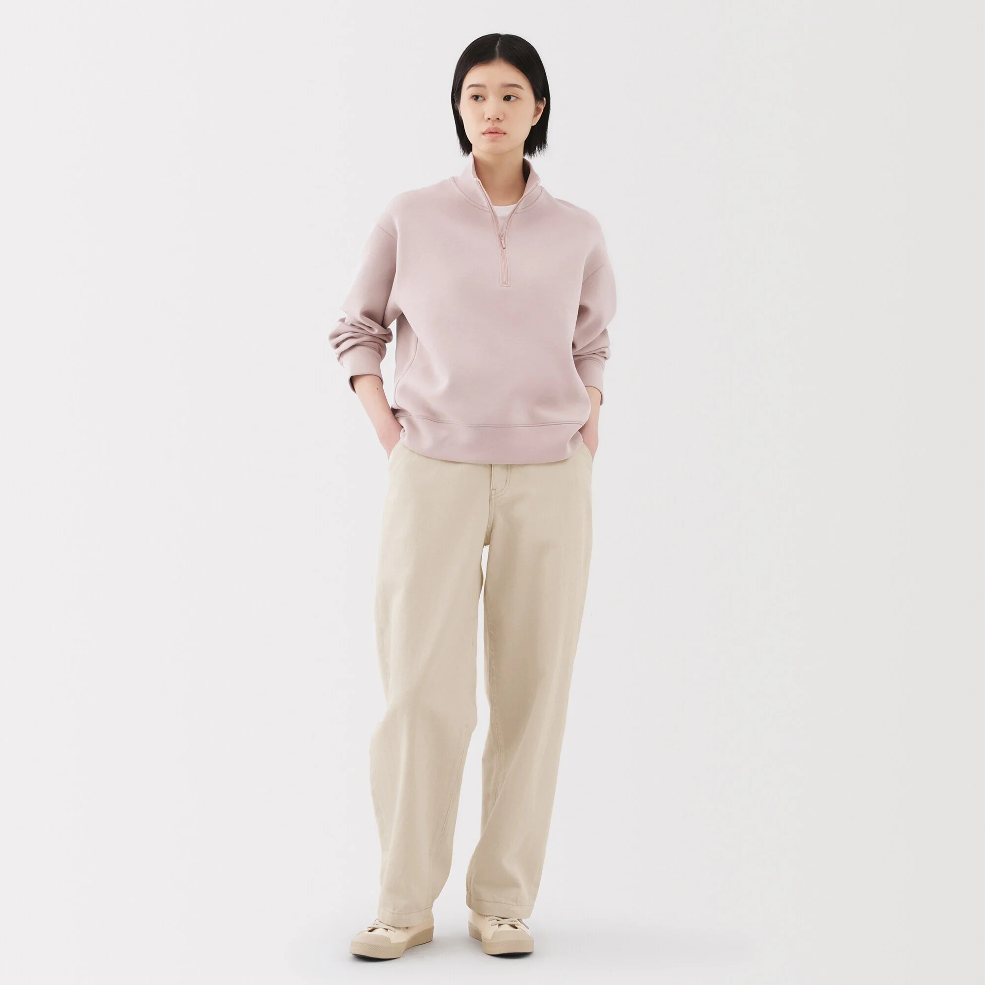 Women's Kapok Blend Wide Tapered Pants