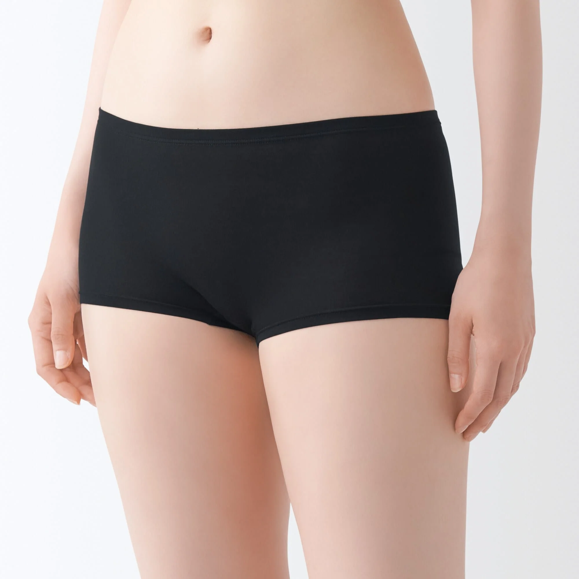 Women's Lyocell Blended Boy Shorts - Image 3