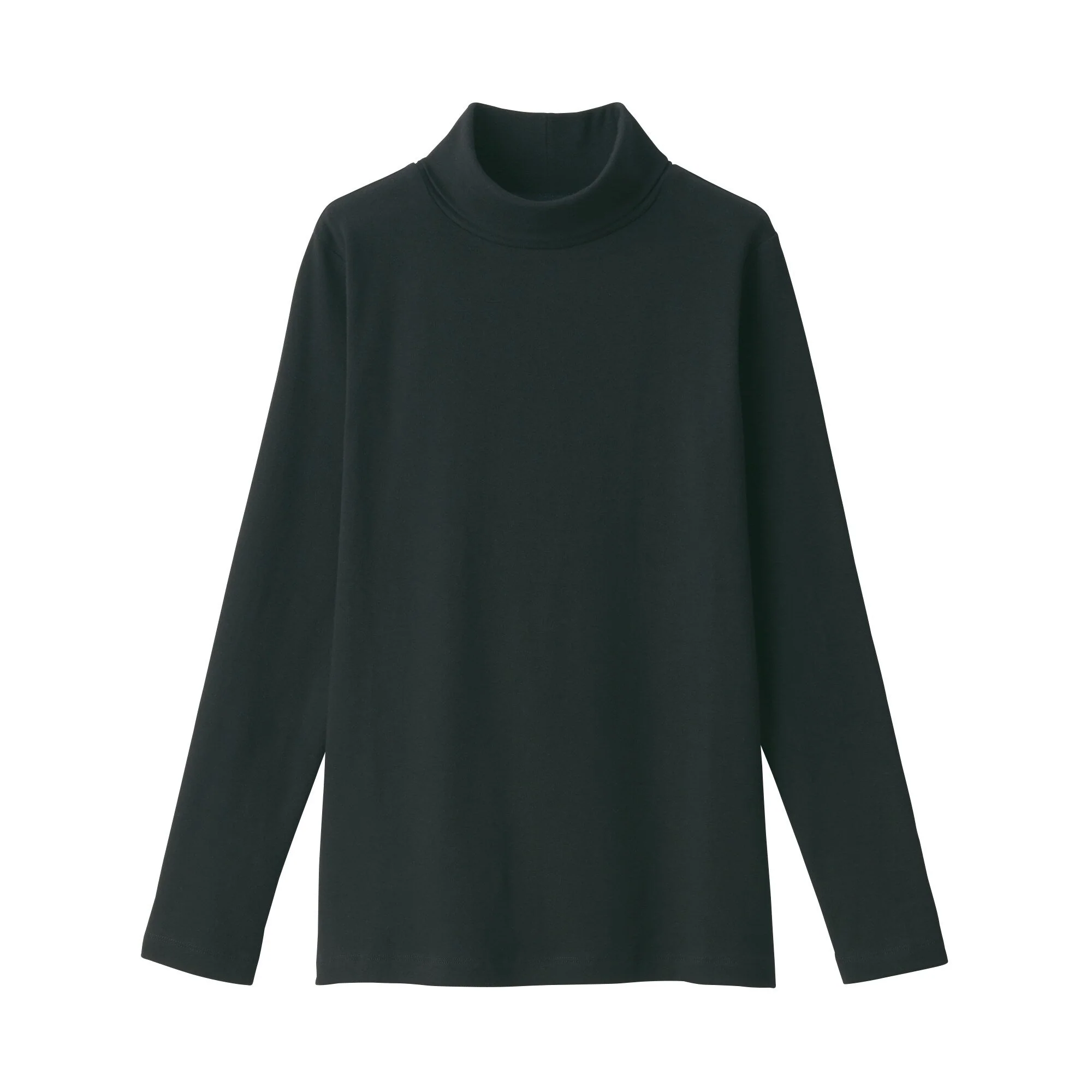 Women's Stretch Ribbed Turtle Neck Long Sleeve T-Shirt - Image 32