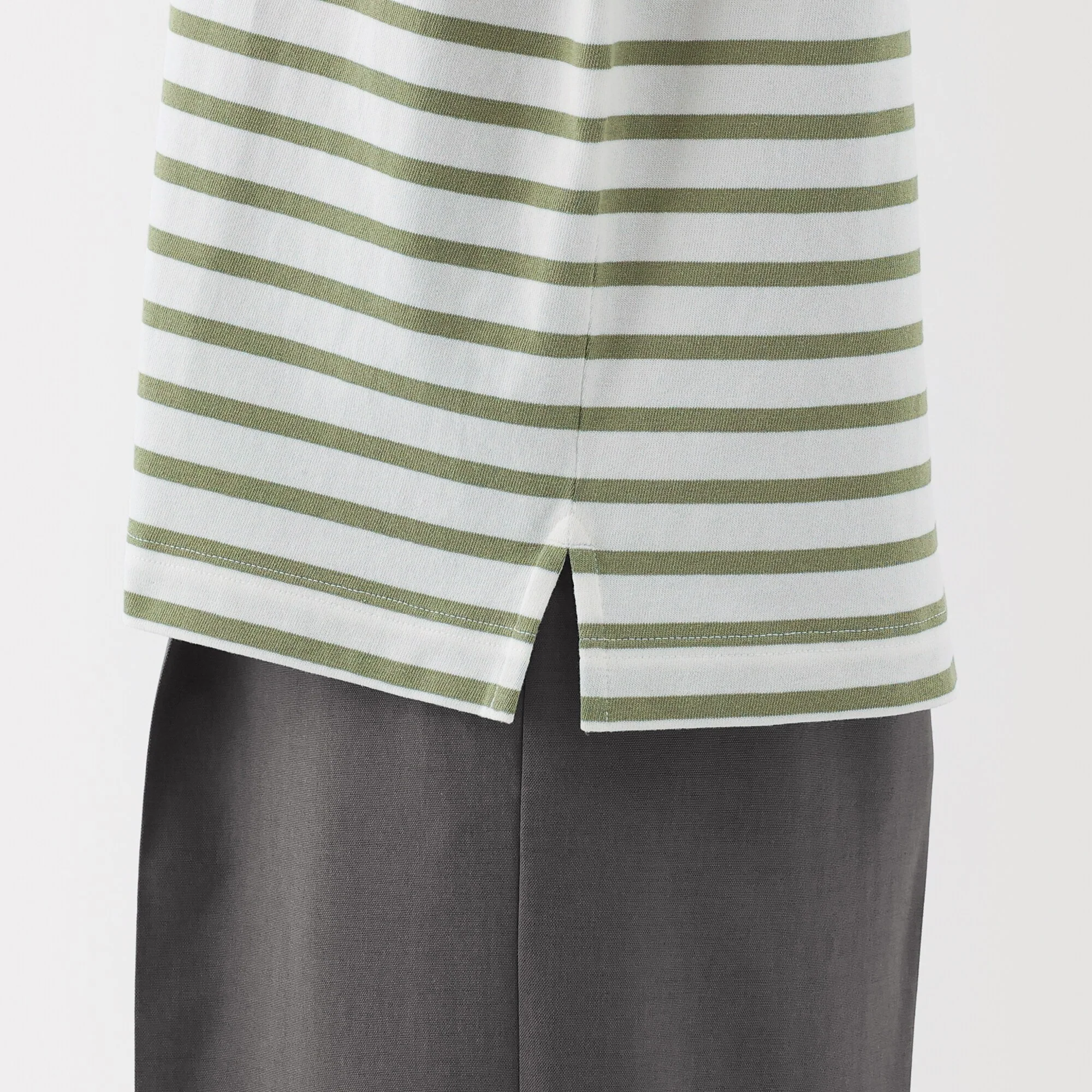 Women's Striped Boat Neck Short Sleeve T-Shirt - Image 24