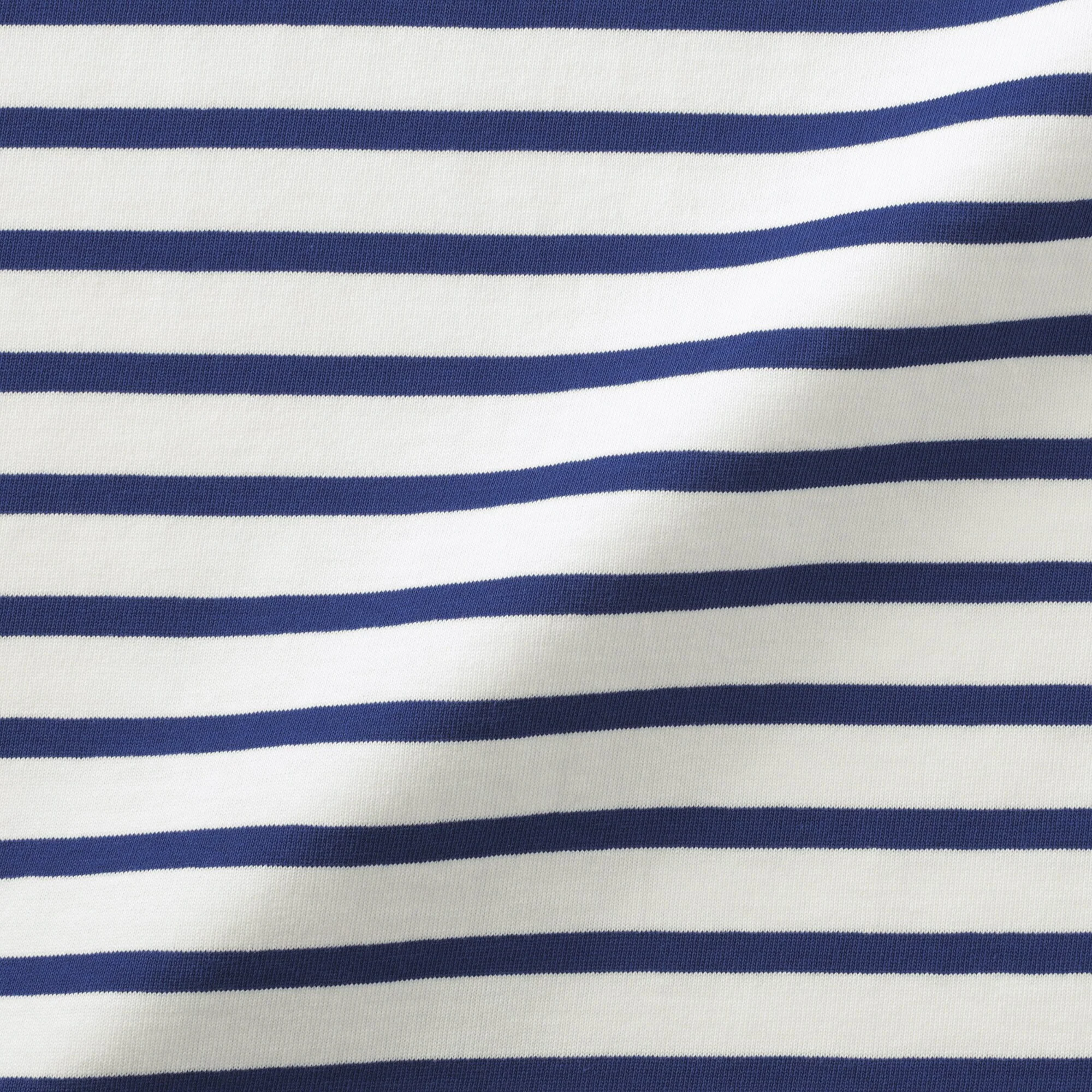 Women's Striped Boat Neck Short Sleeve T-Shirt - Image 33