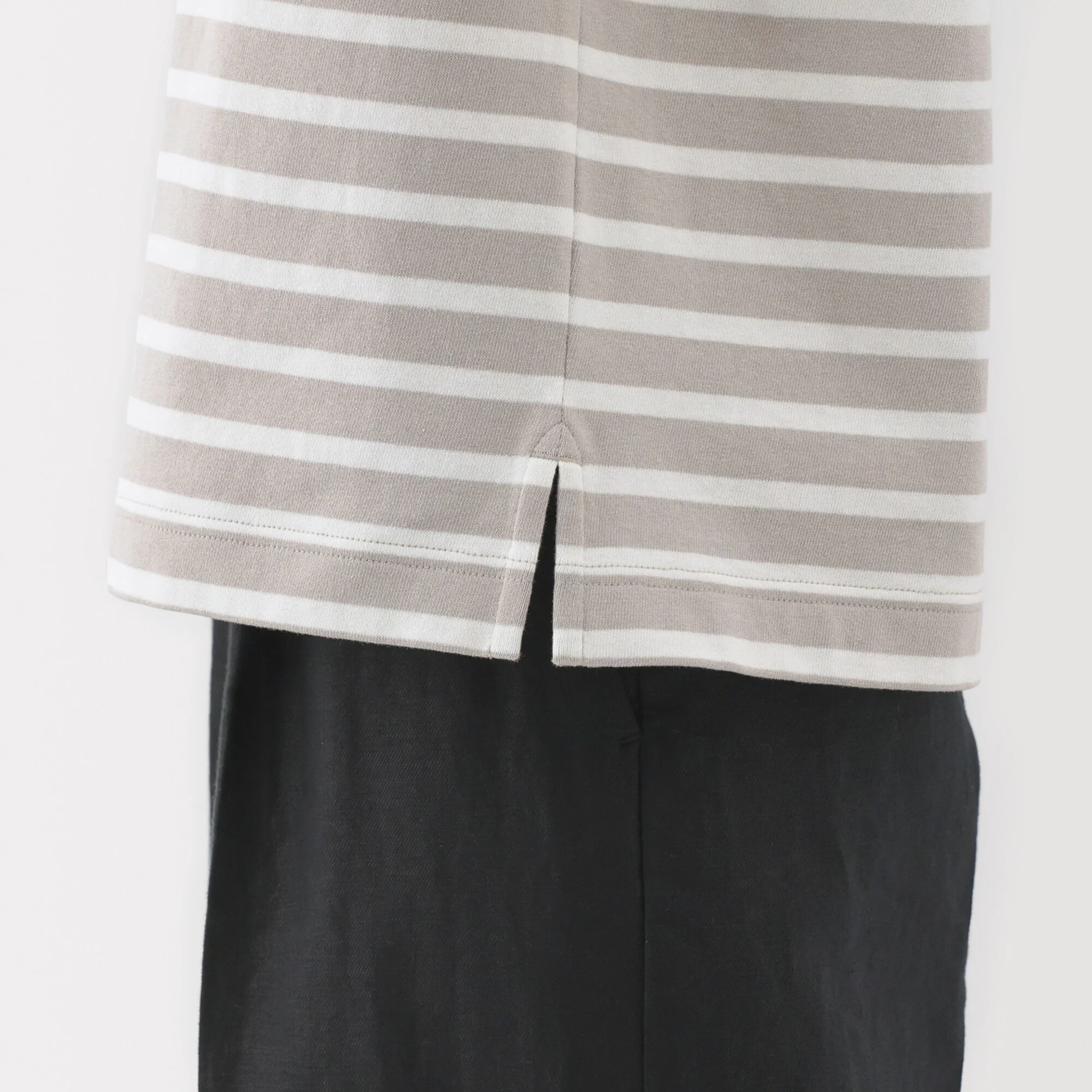 Women's Striped Boat Neck Short Sleeve T-Shirt - Image 8