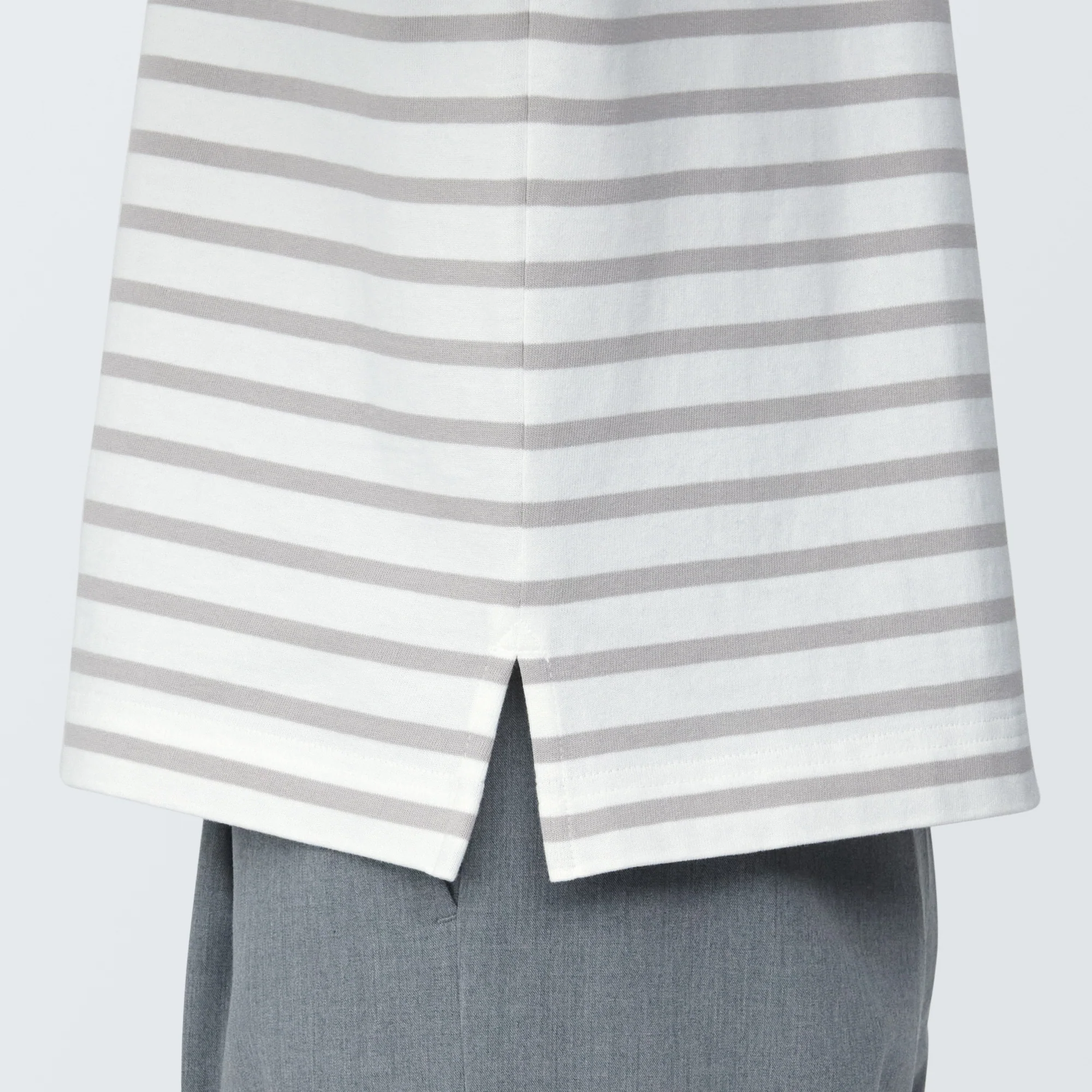 Women's Striped Boatneck 3/4 Sleeve T-Shirt - Image 16