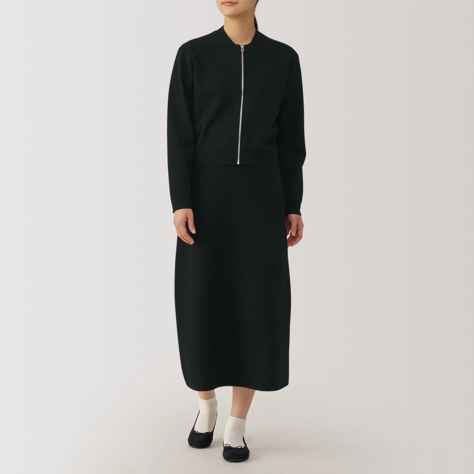 Women's Washable Milano Ribbed Skirt - Image 13