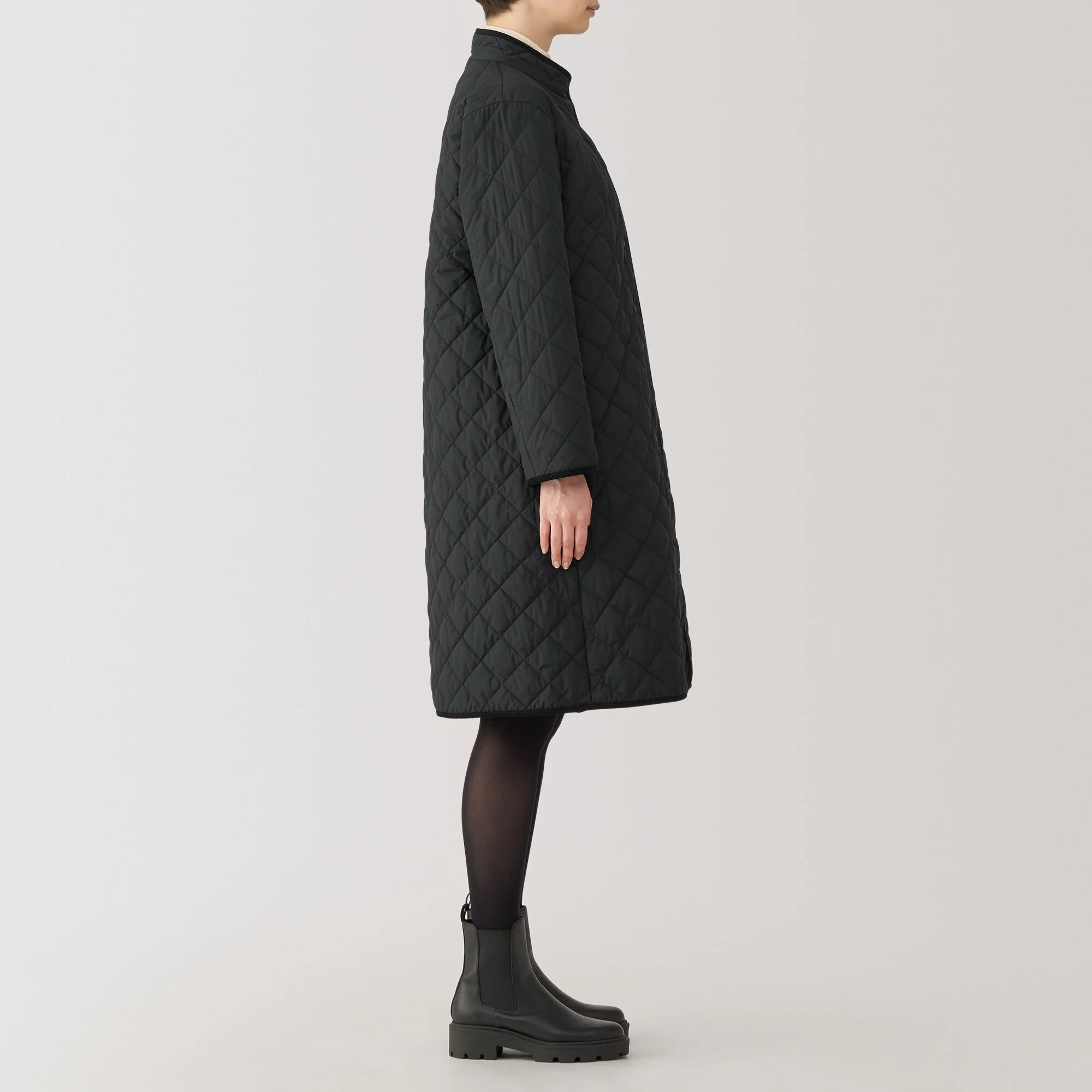 Women's Washable Padded Quilted Coat - Image 5