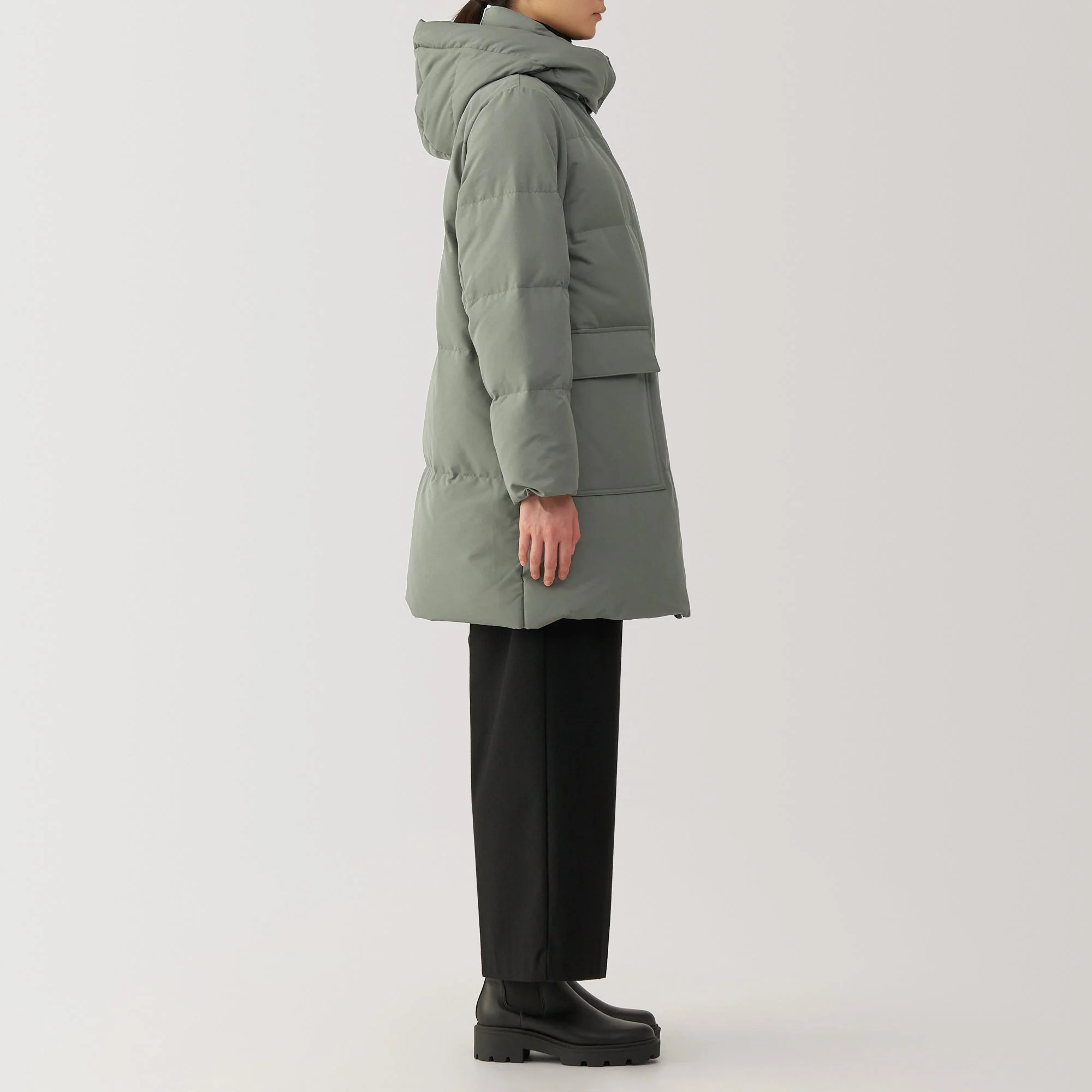 Women's Water Repellent Down Coat - Image 5