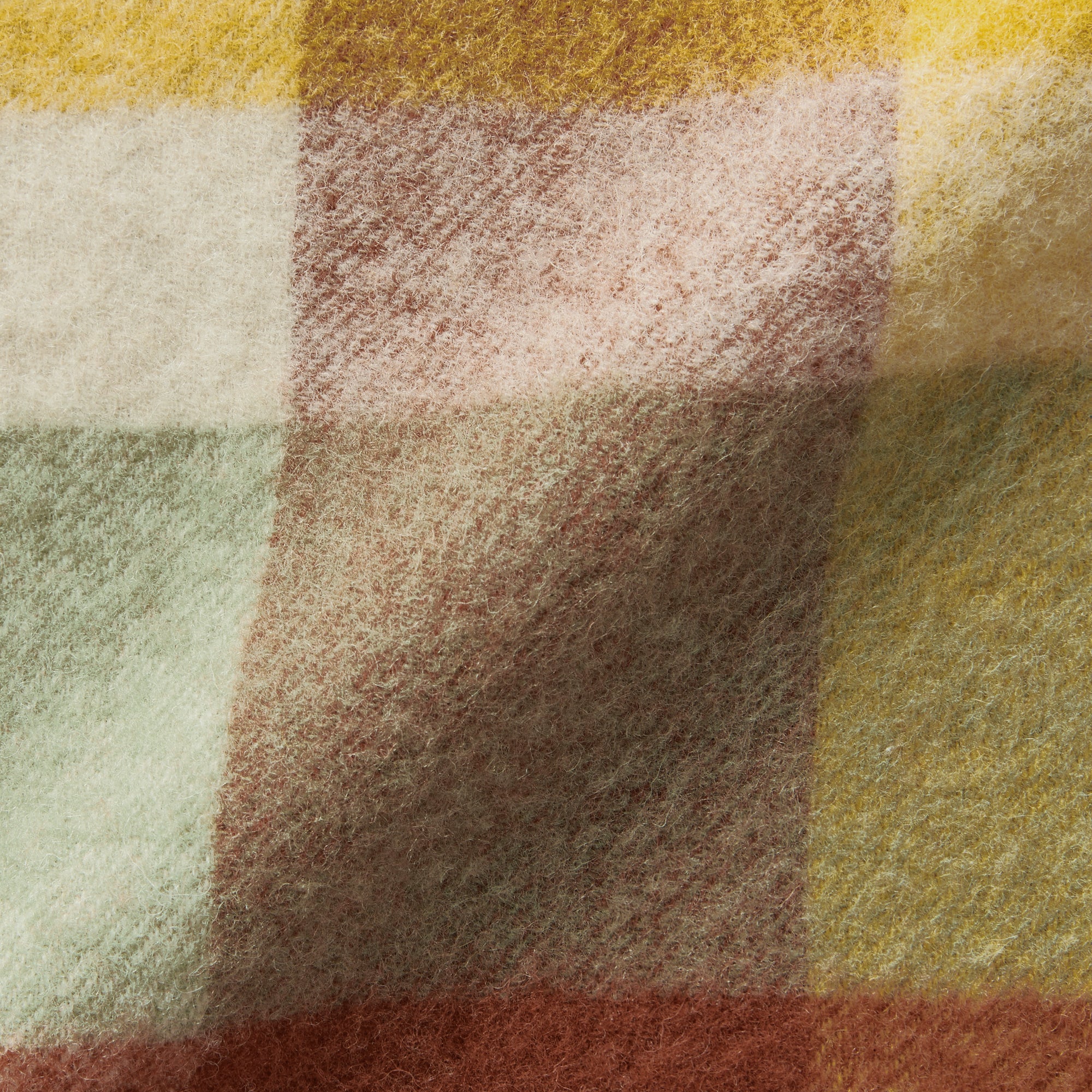 Wool Blanket Patterned Stole - Image 10