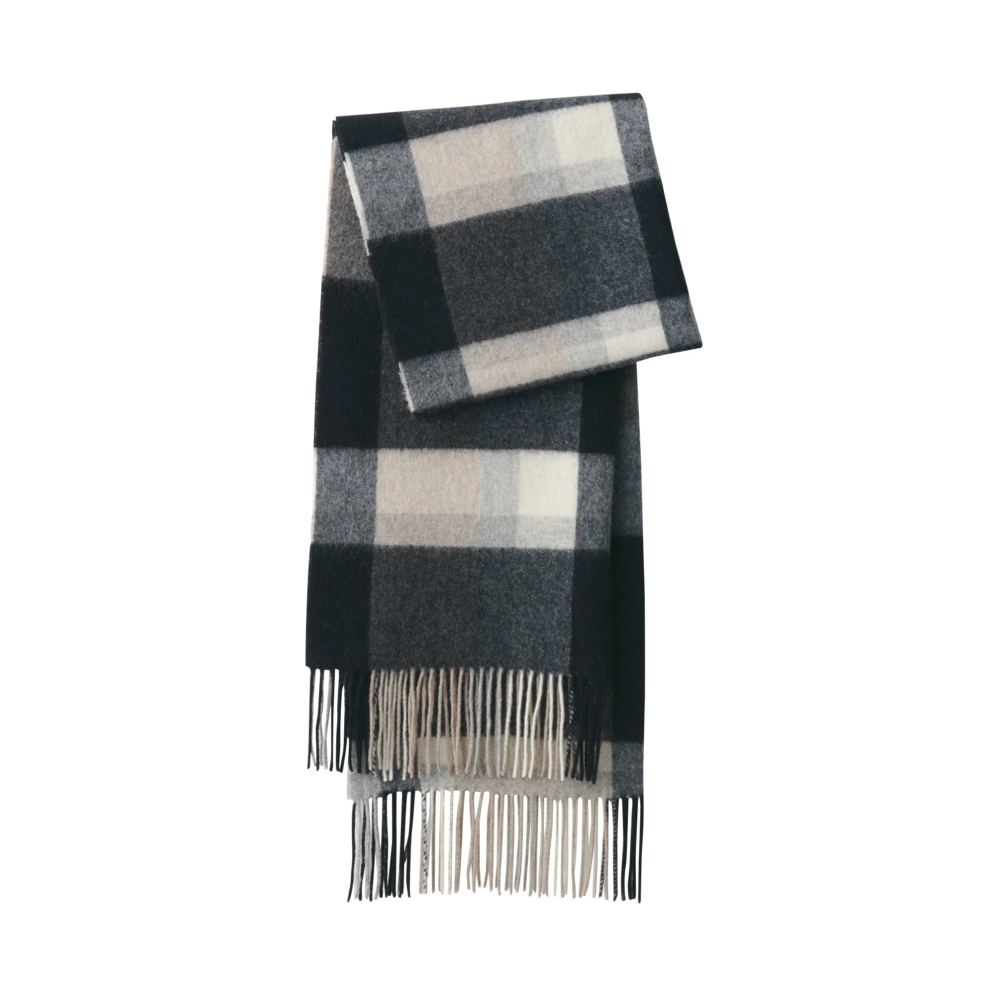 Wool Blanket Patterned Stole - Image 29