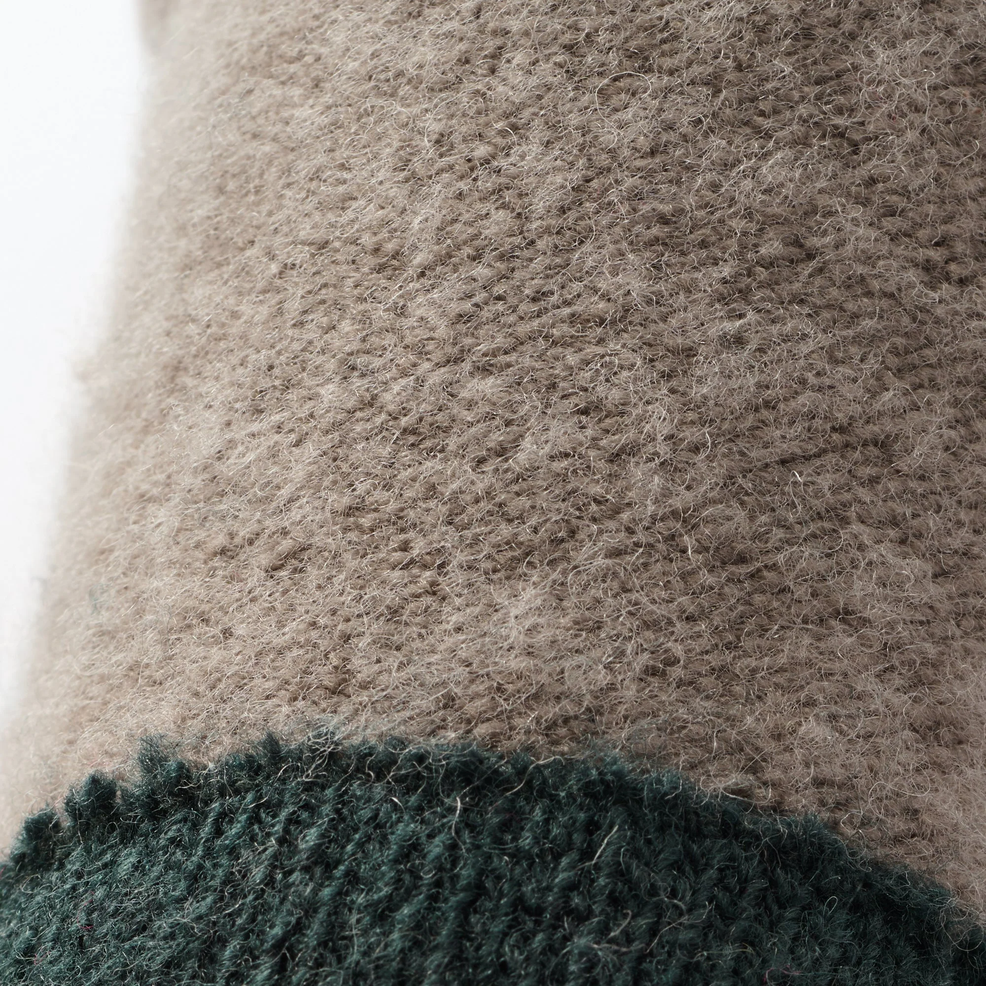 Wool Blend Touchscreen Bicolor Gloves - Image 5