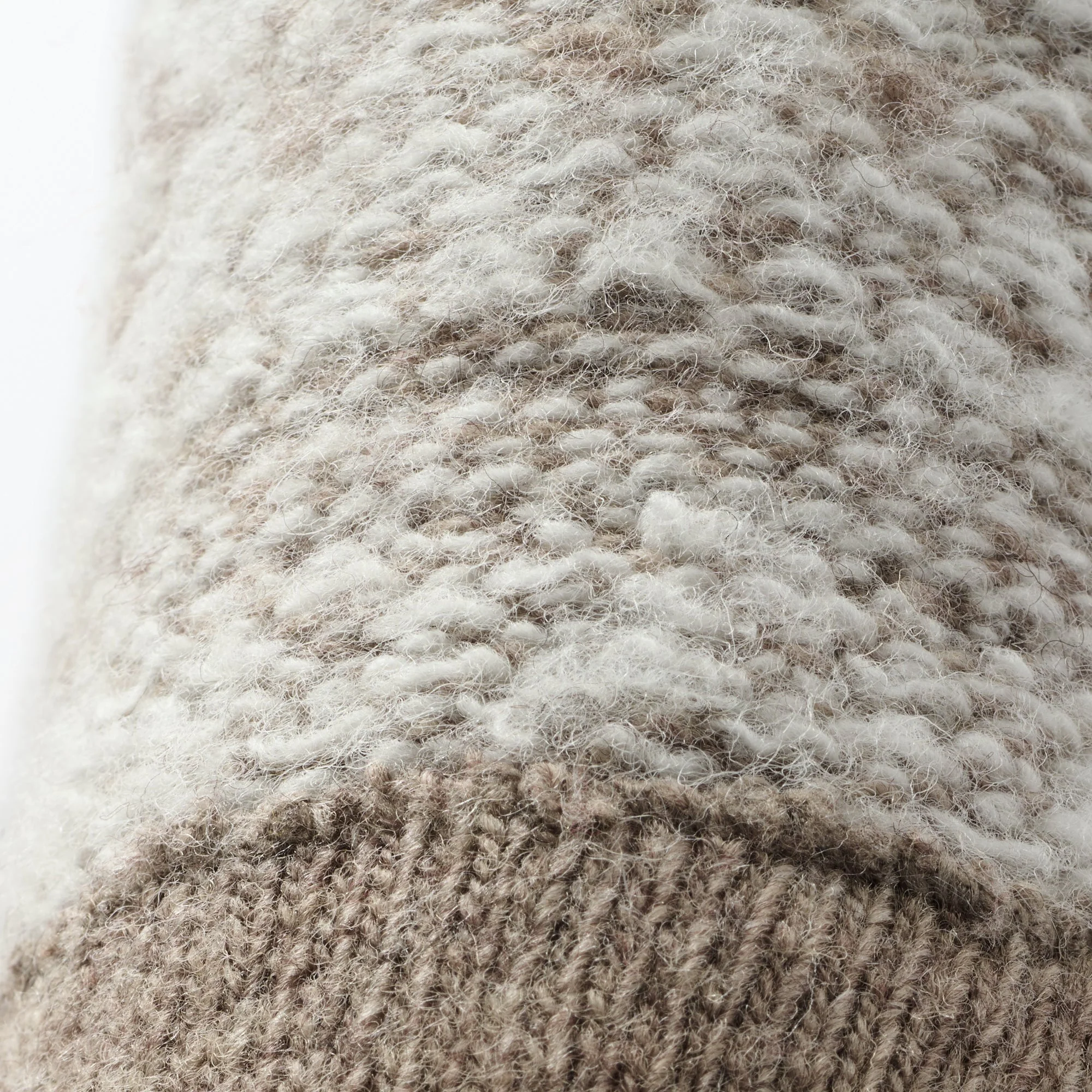 Wool Blend Patterned Touchscreen Gloves - Image 5